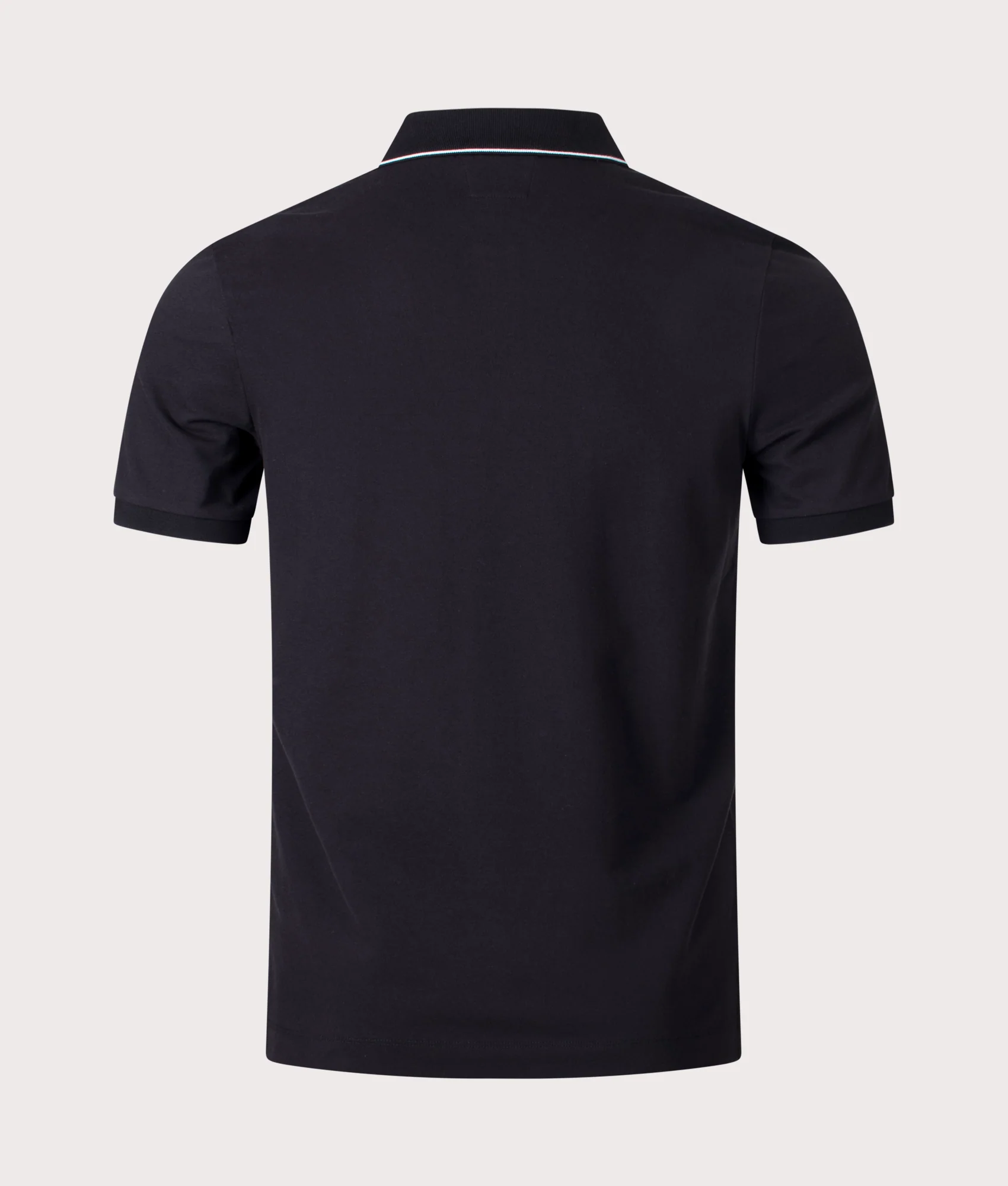 Stretch Piqué Slim Striped Polo Shirt - Image 3