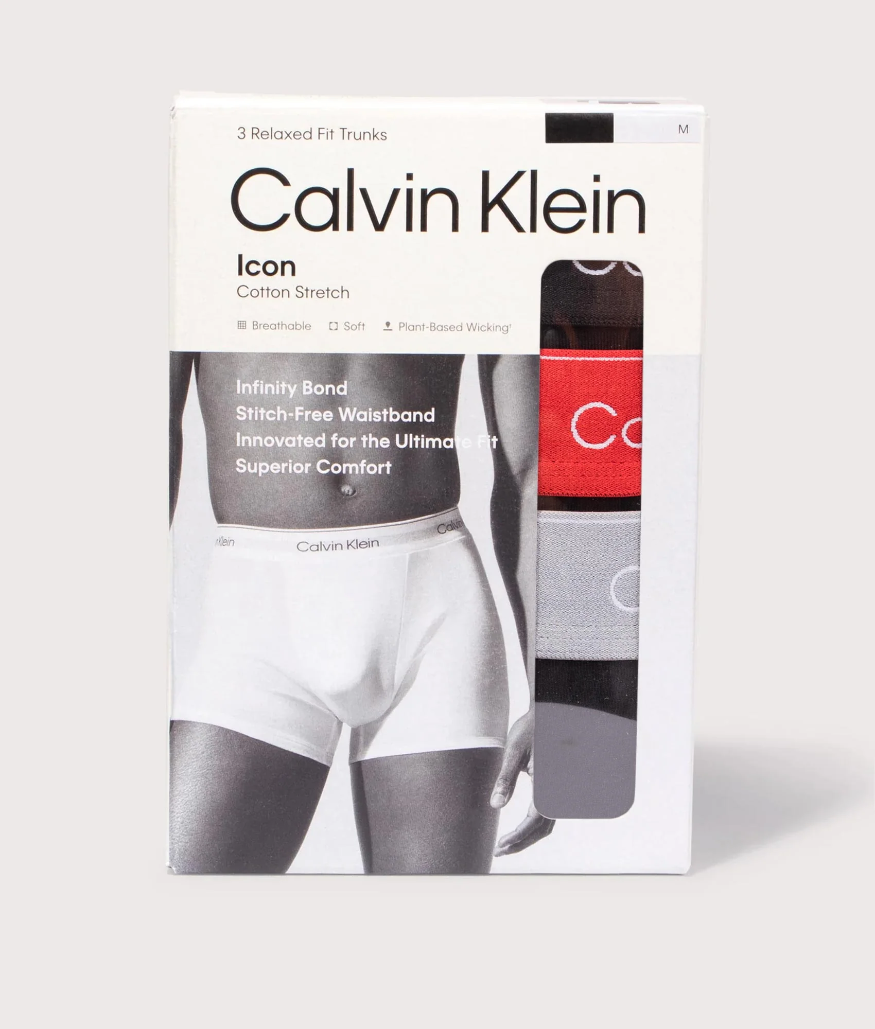 3 Pack Relaxed Fit Trunks - Image 2