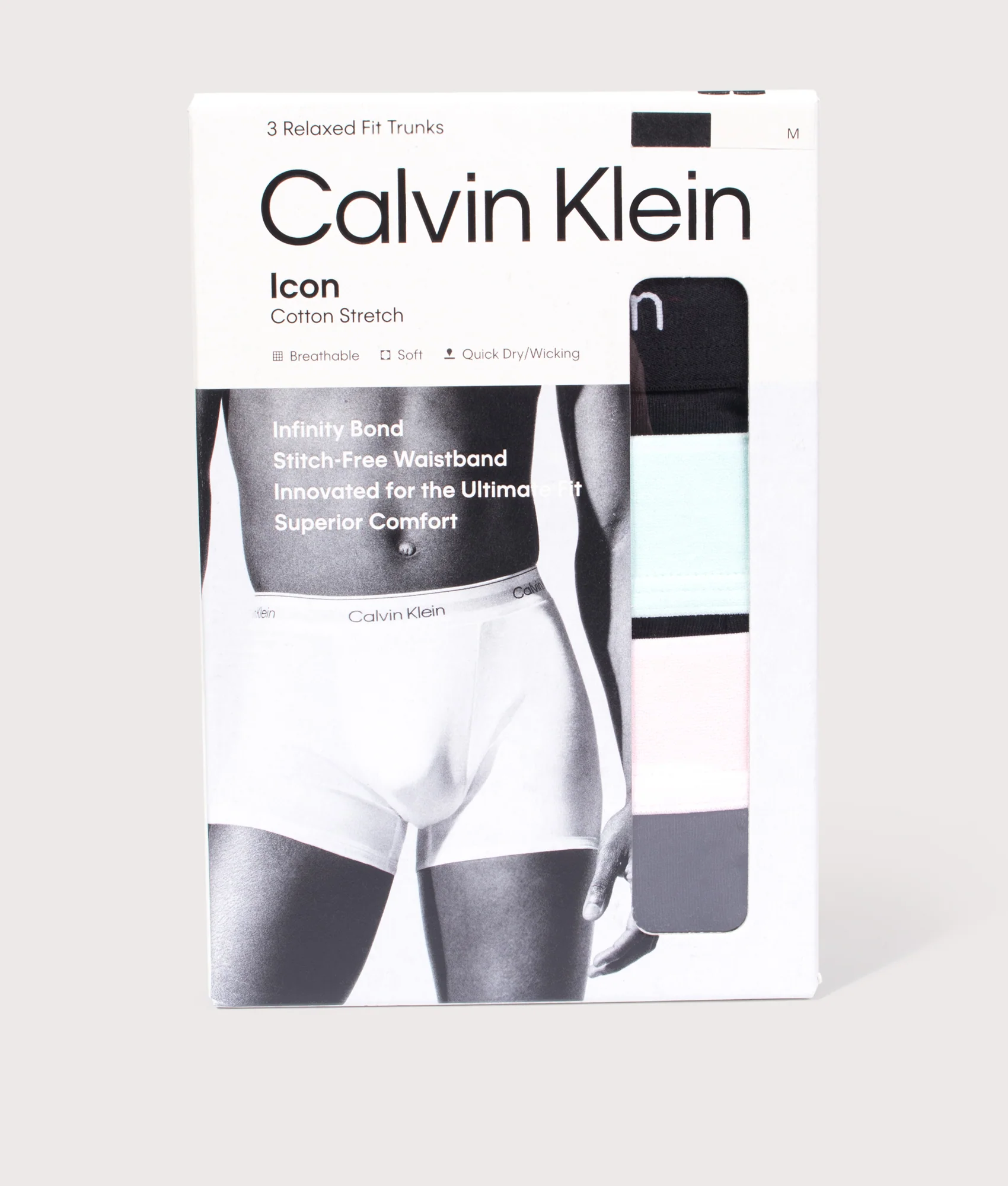 3 Pack Relaxed Fit Trunks - Image 2