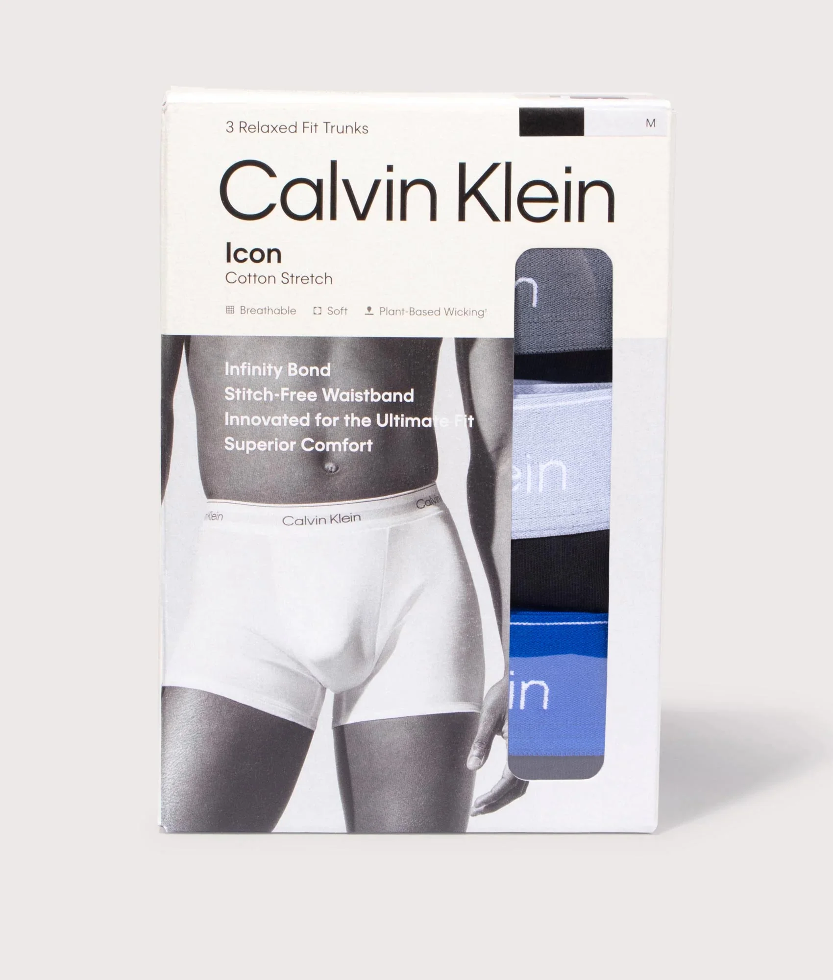 3 Pack Relaxed Fit Trunks - Image 2