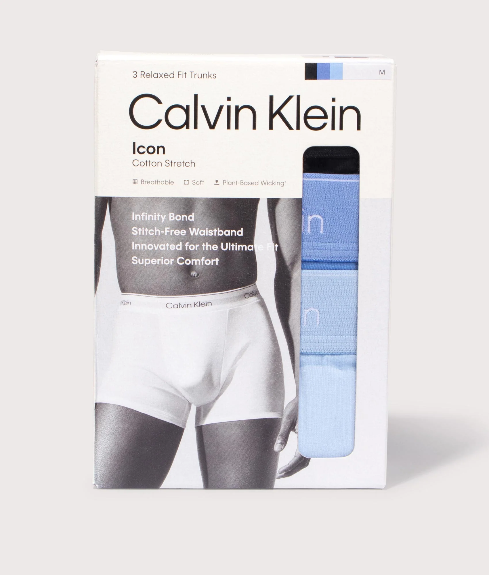 3 Pack Relaxed Fit Trunks - Image 2