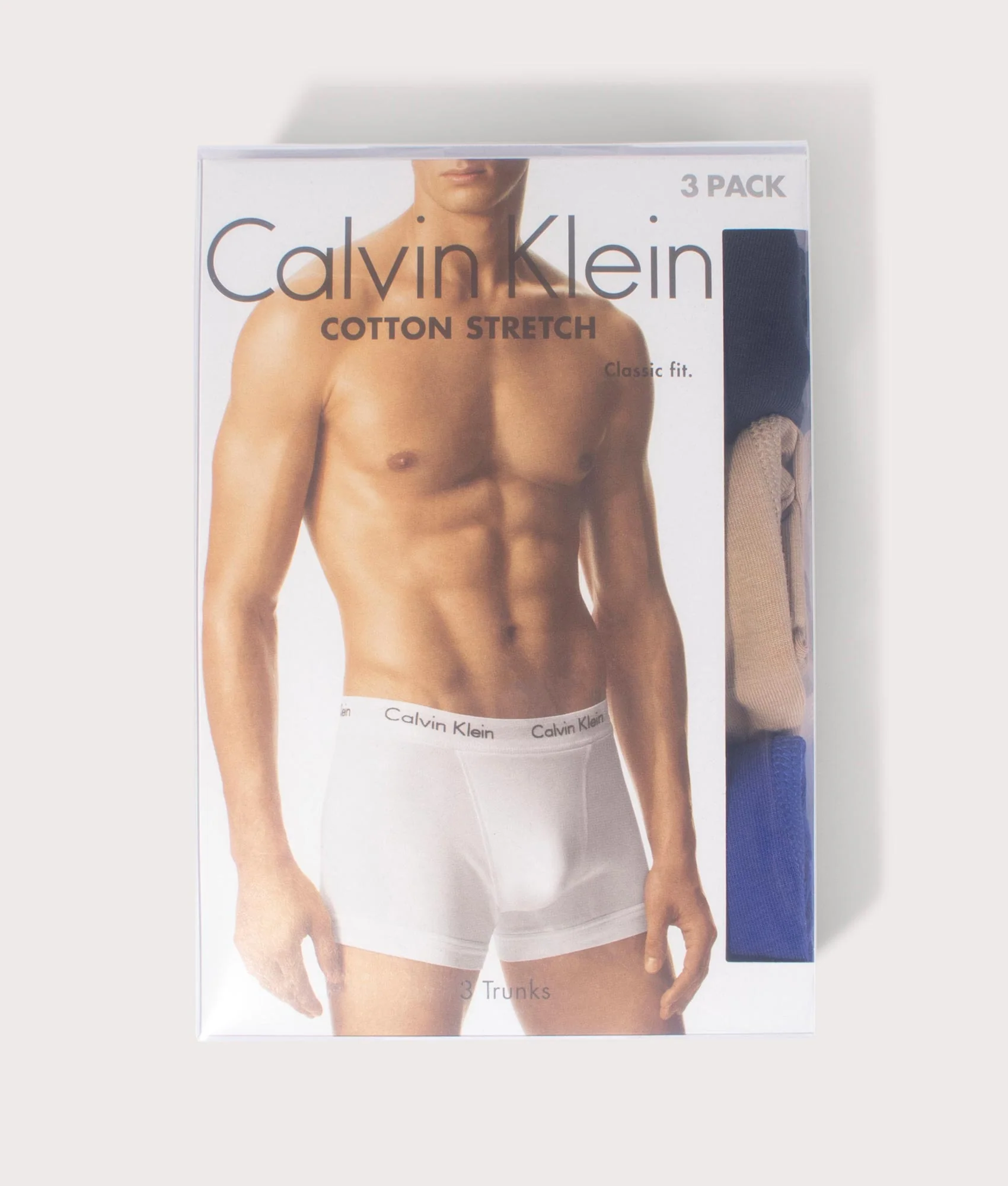 Three Pack of Cotton Stretch Trunks - Image 2