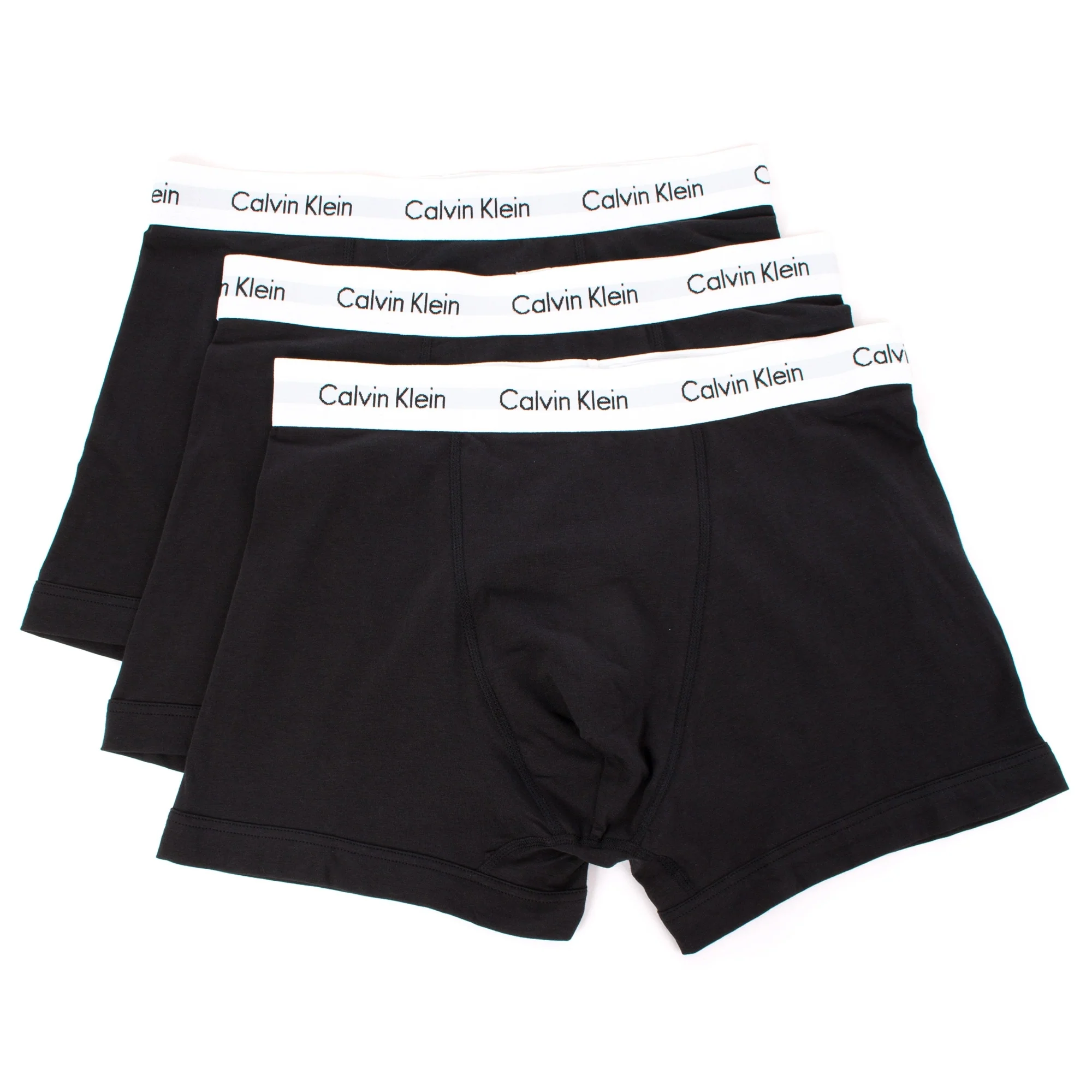 Three Pack of Cotton Stretch Trunks