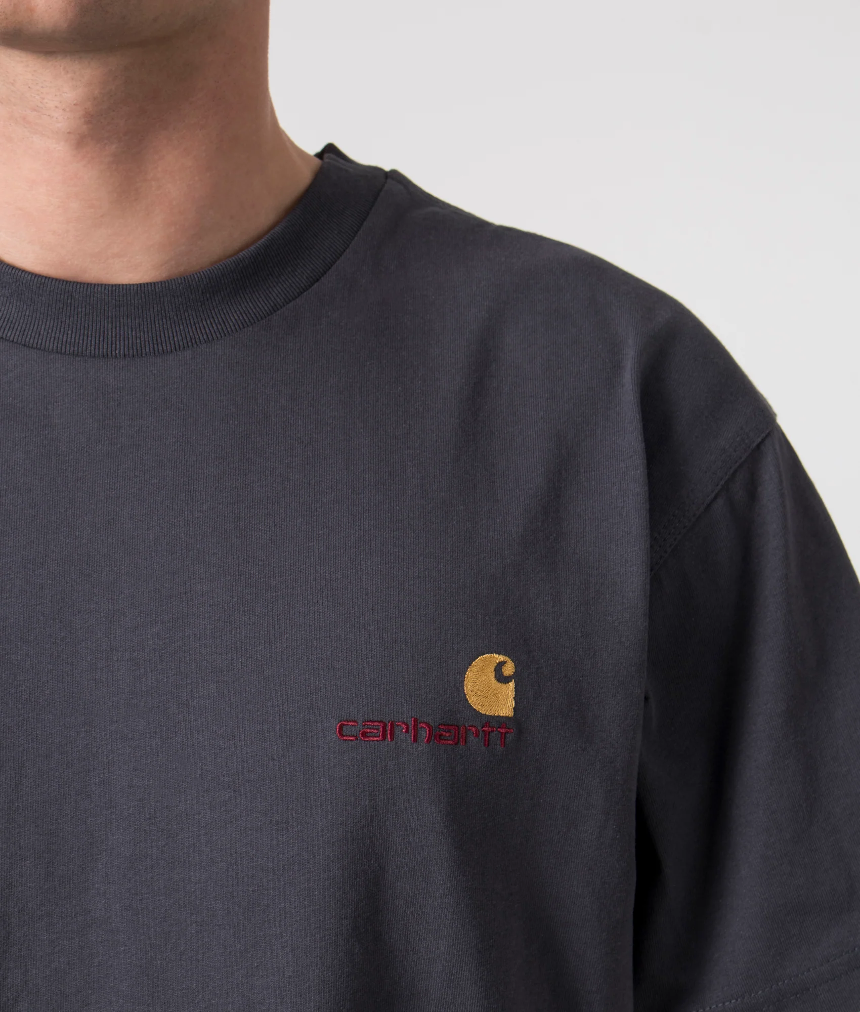Loose Fit American Script T-Shirt - Image 2