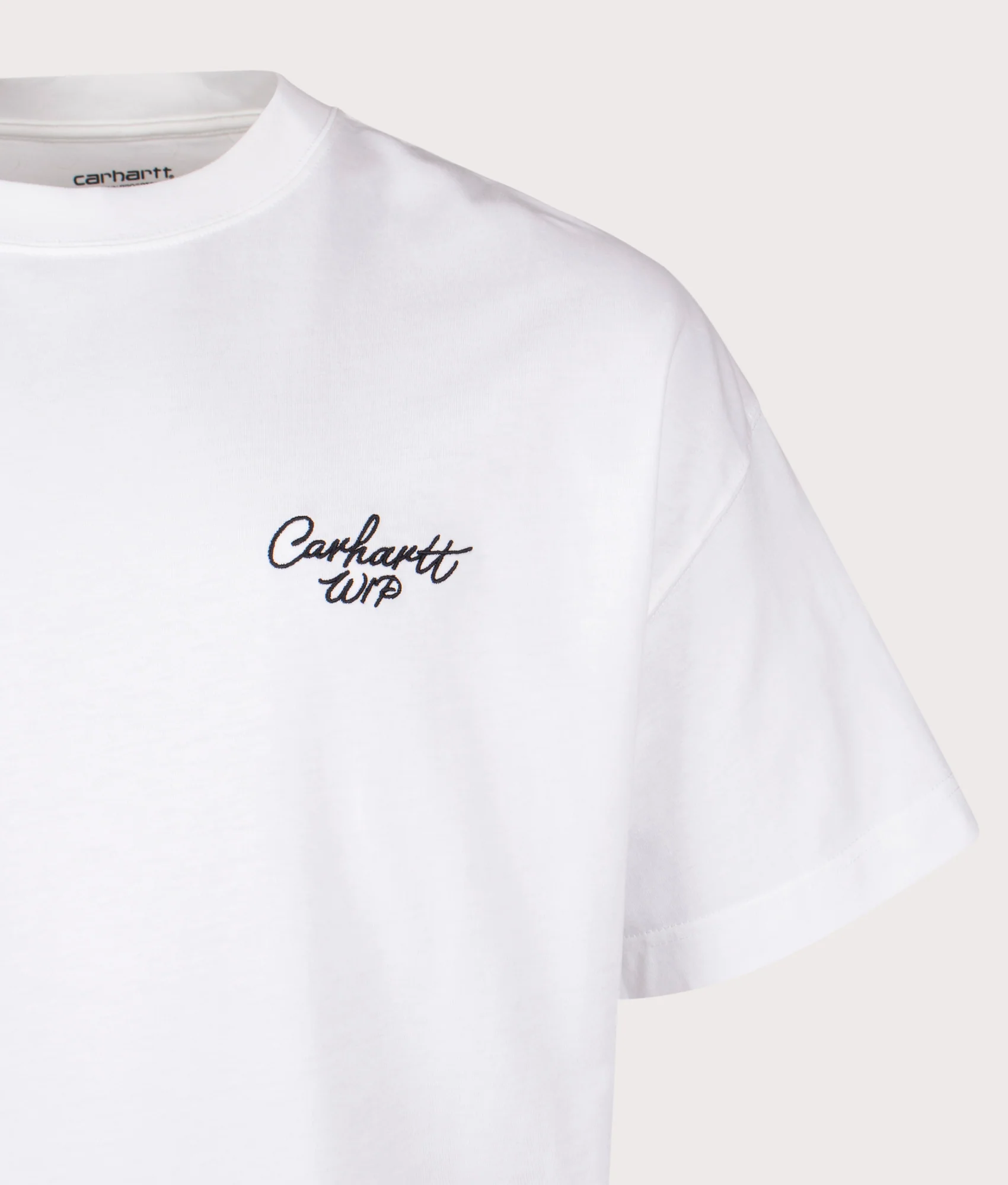 Boxy Loose Fit Signature Script T-Shirt - Image 2