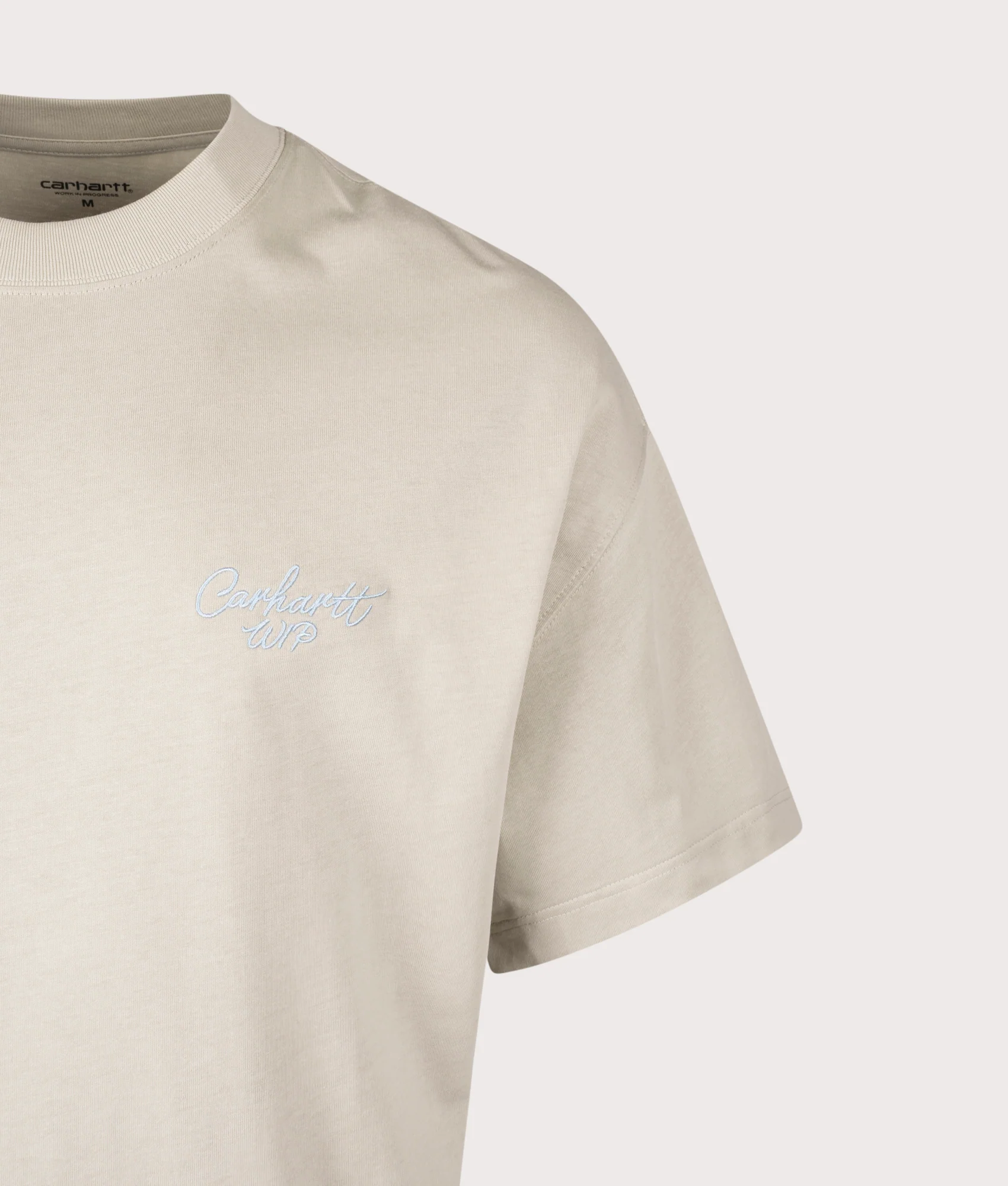Boxy Loose Fit Signature Script T-Shirt - Image 2