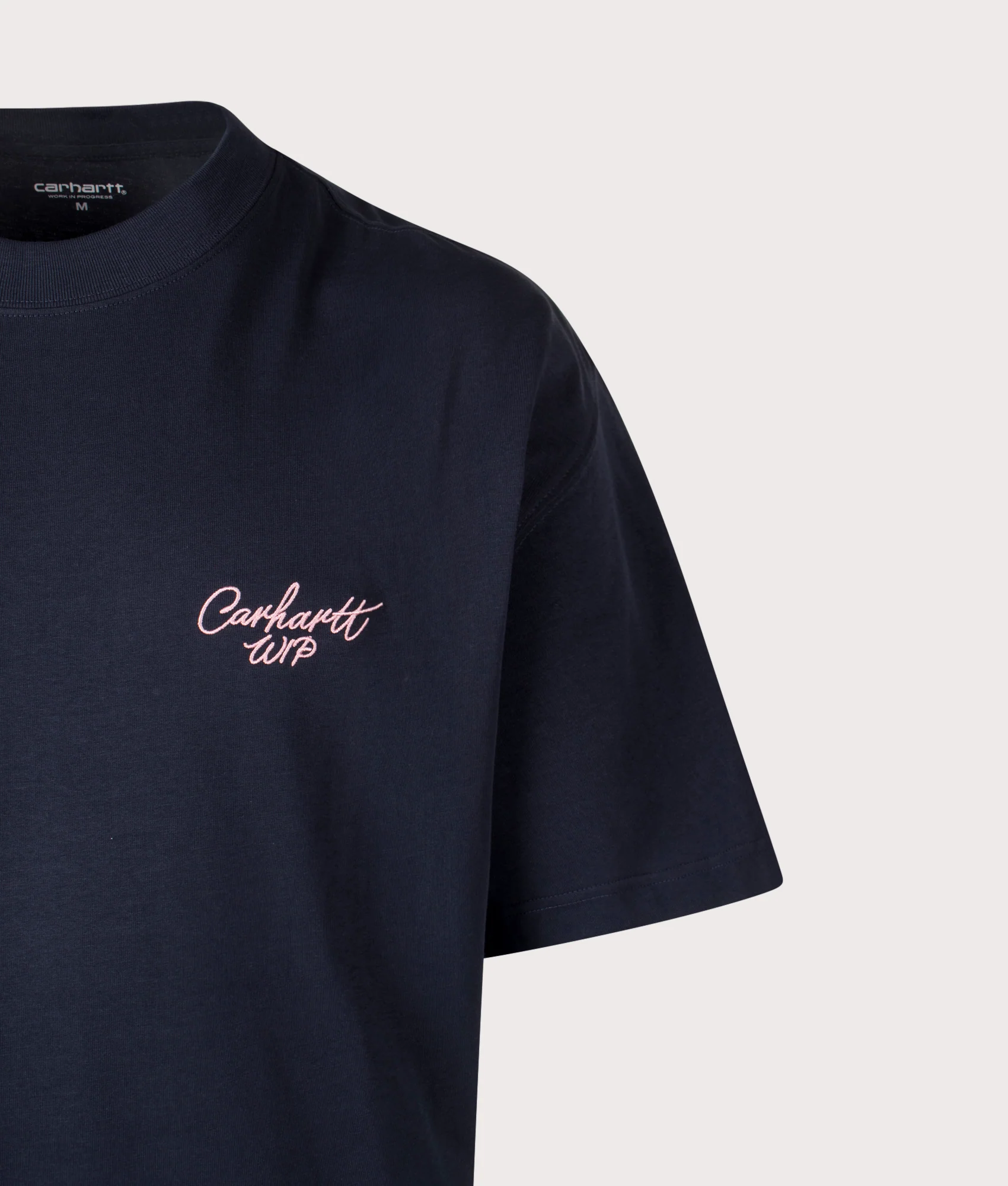 Boxy Loose Fit Signature Script T-Shirt - Image 2