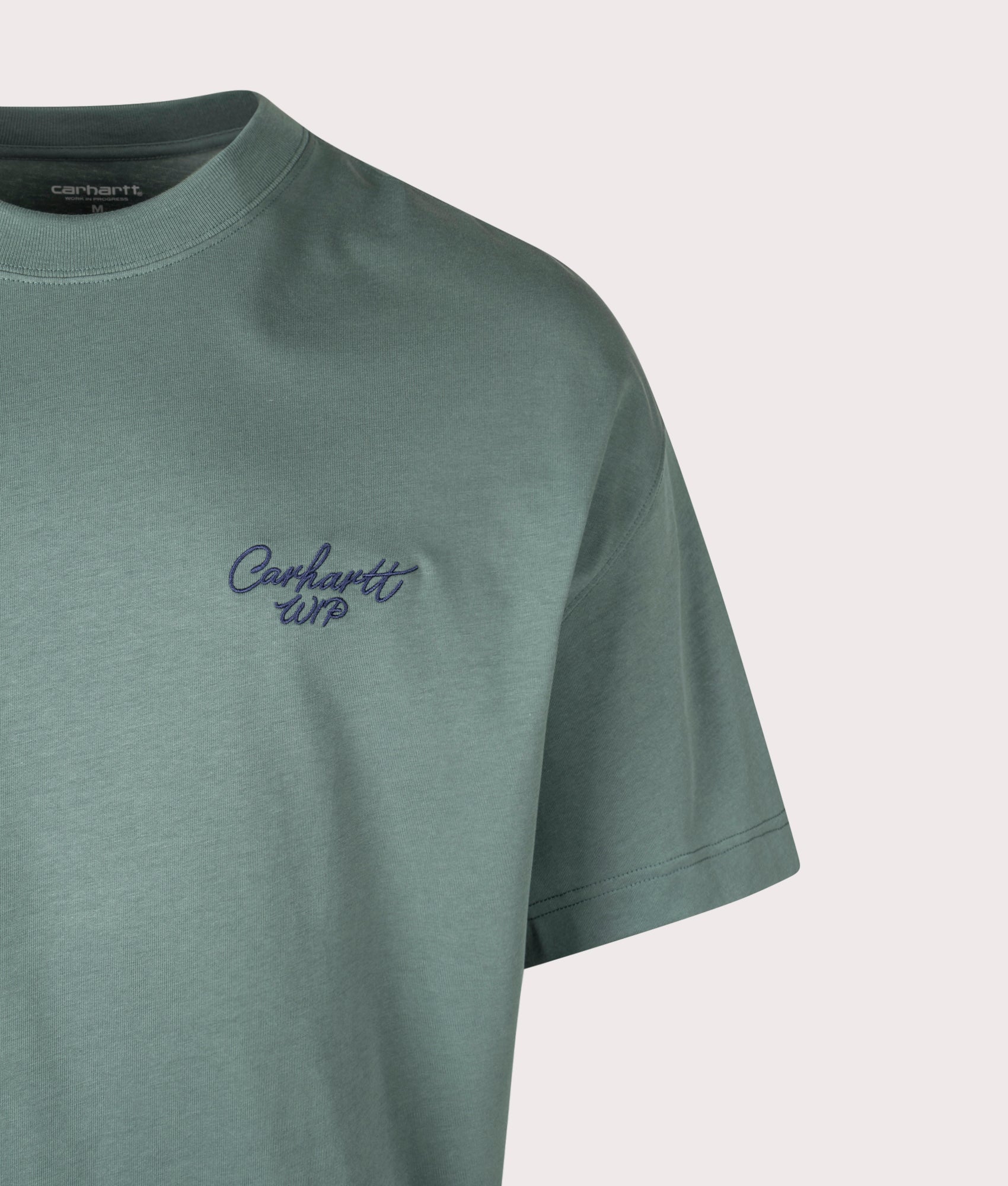 Boxy Loose Fit Signature Script T-Shirt - Image 2