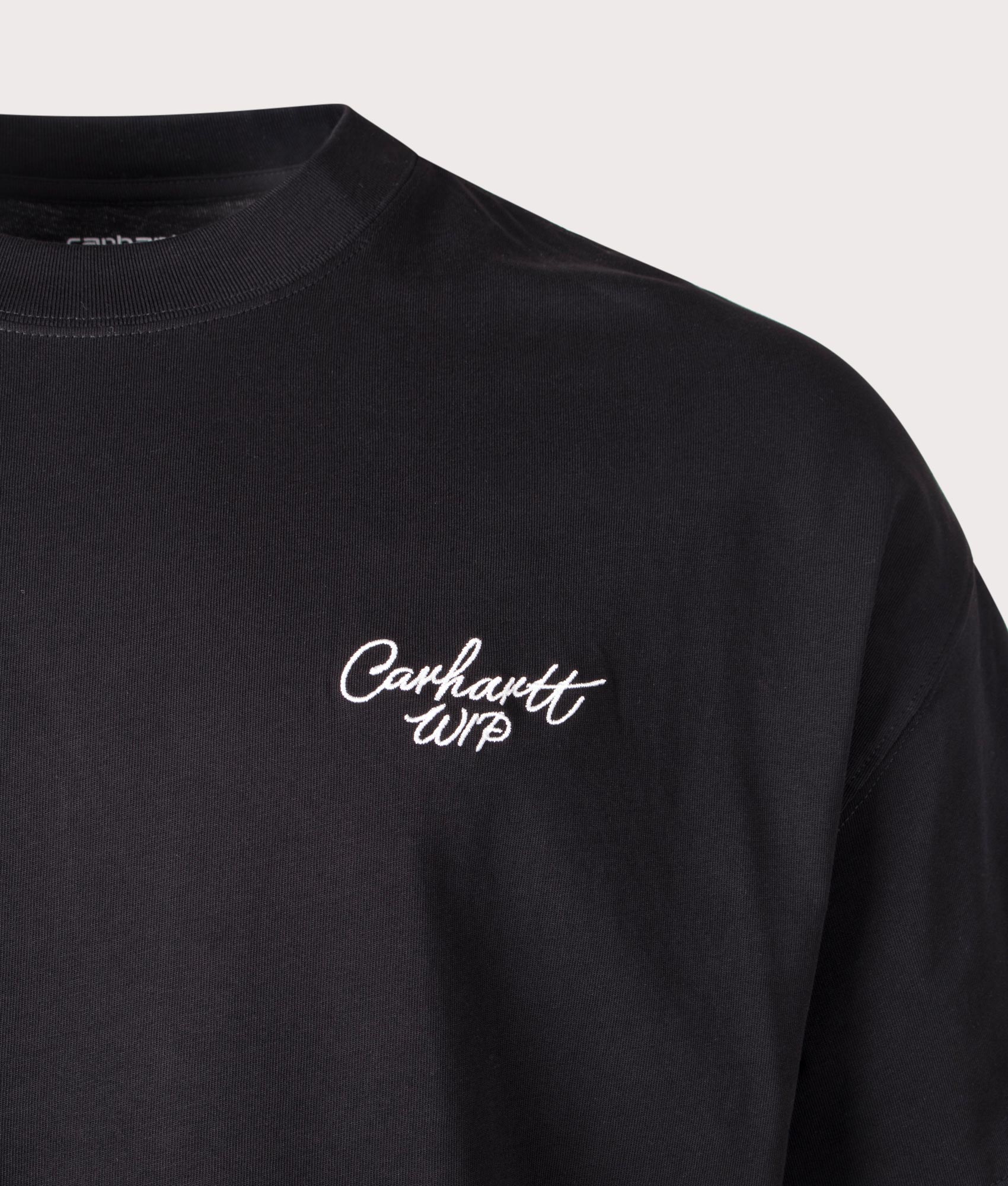 Boxy Loose Fit Signature Script T-Shirt - Image 2