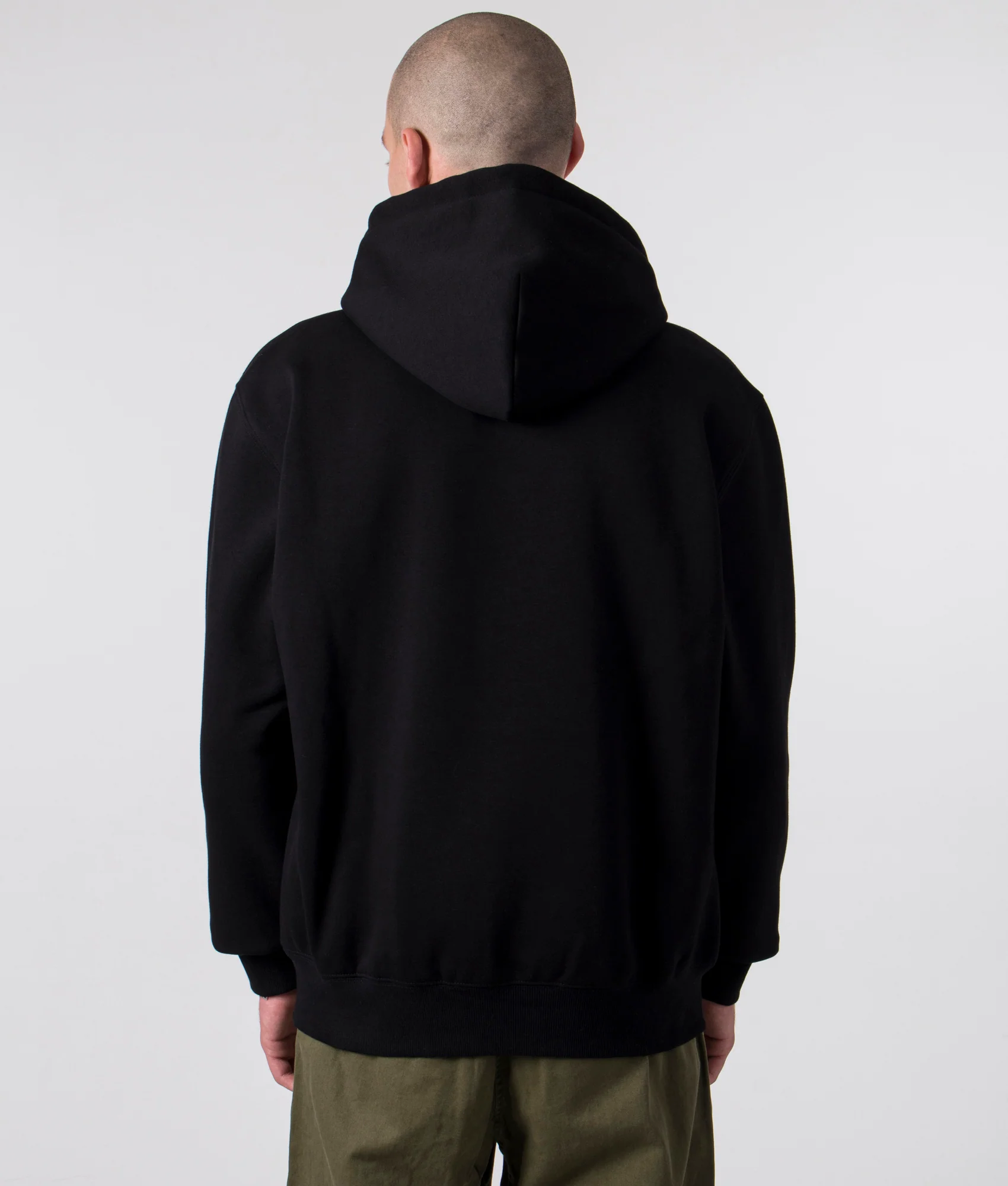 Loose Fit Carhartt Logo Hoodie - Image 3