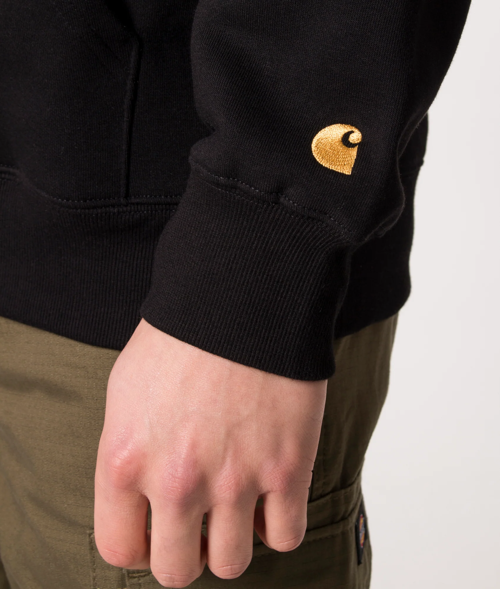 Regular Fit Quarter Zip Chase Sweatshirt - Image 3