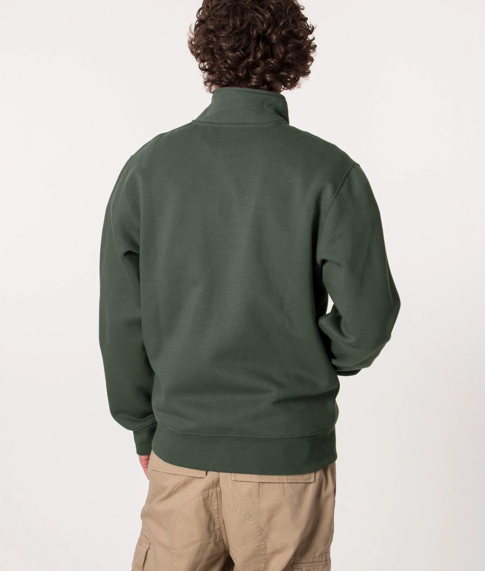 Regular Fit Quarter Zip Chase Sweatshirt - Image 3