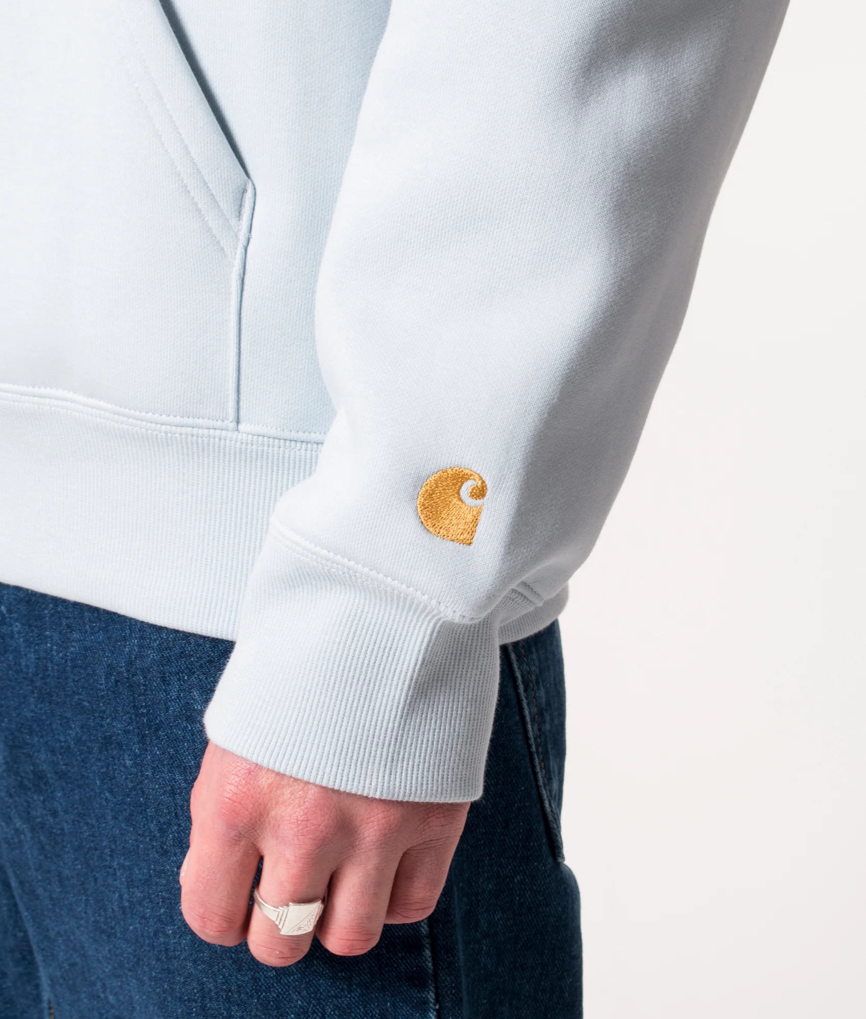 Regular Fit Quarter Zip Chase Sweatshirt - Image 2