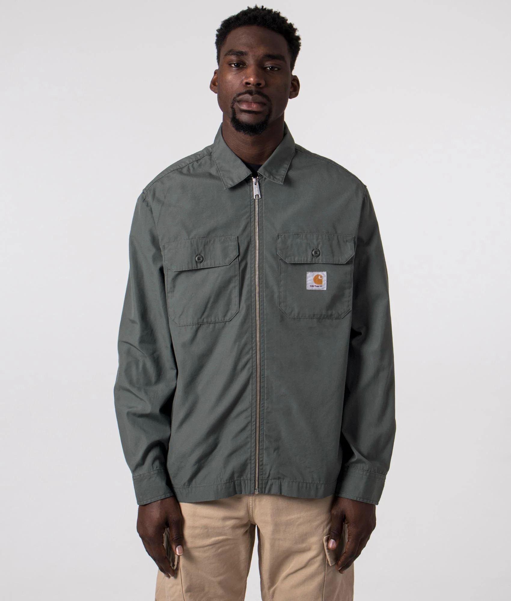 Relaxed Fit Craft Zip Shirt - Image 3