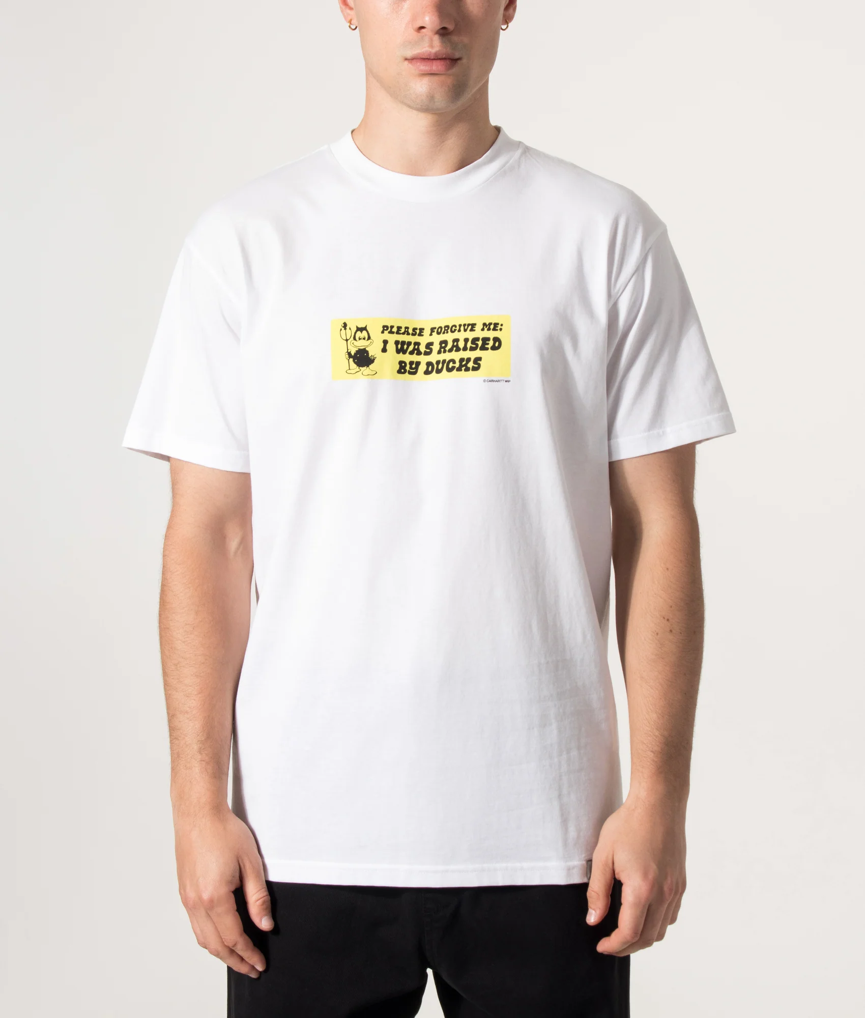 Loose Fit Bumper Stickers T-Shirt - Image 2