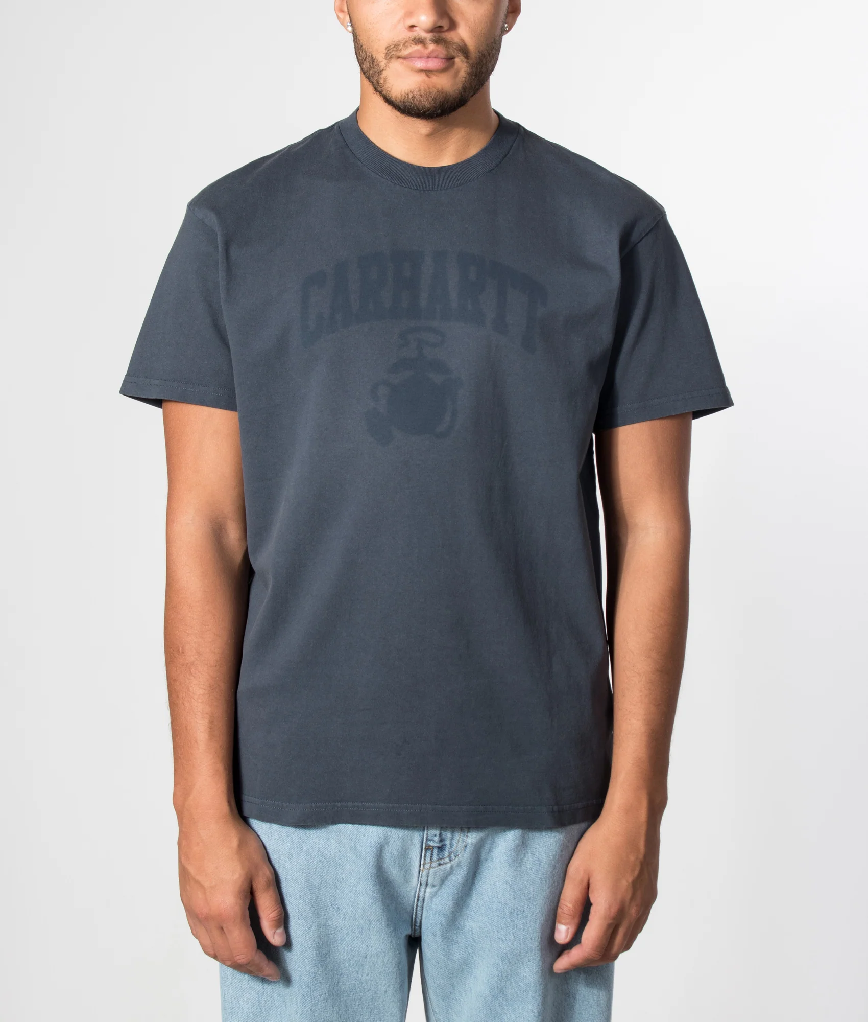 Loose Fit Faded Pond Corps T-Shirt - Image 2