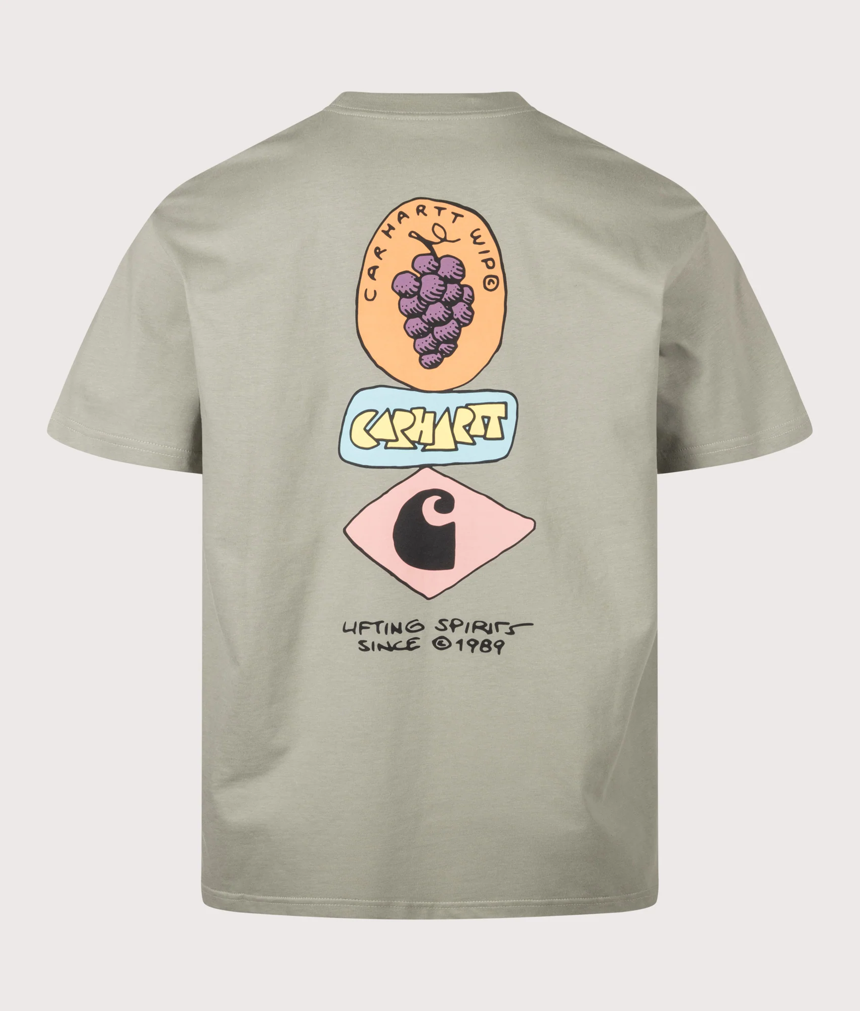 Loose Fit Stacked Grapes T-Shirt