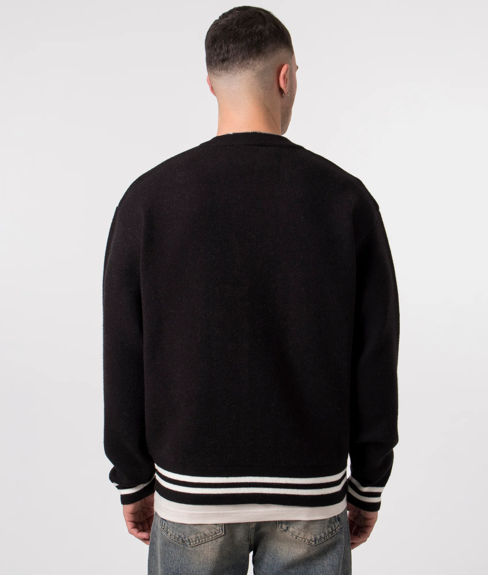 Relaxed Fit Onyx Cardigan - Image 3