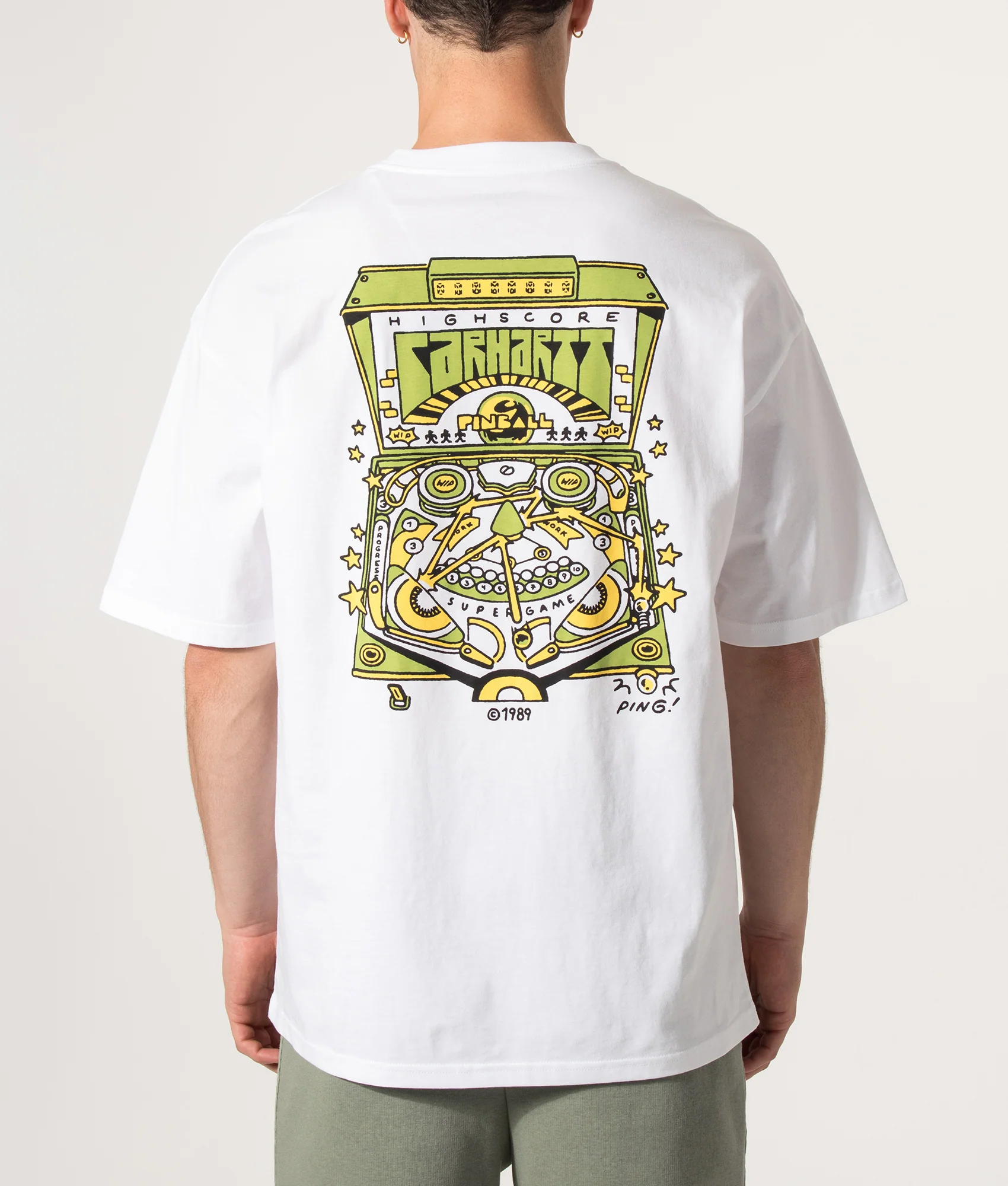 Oversized Fit Pinball T-Shirt - Image 4