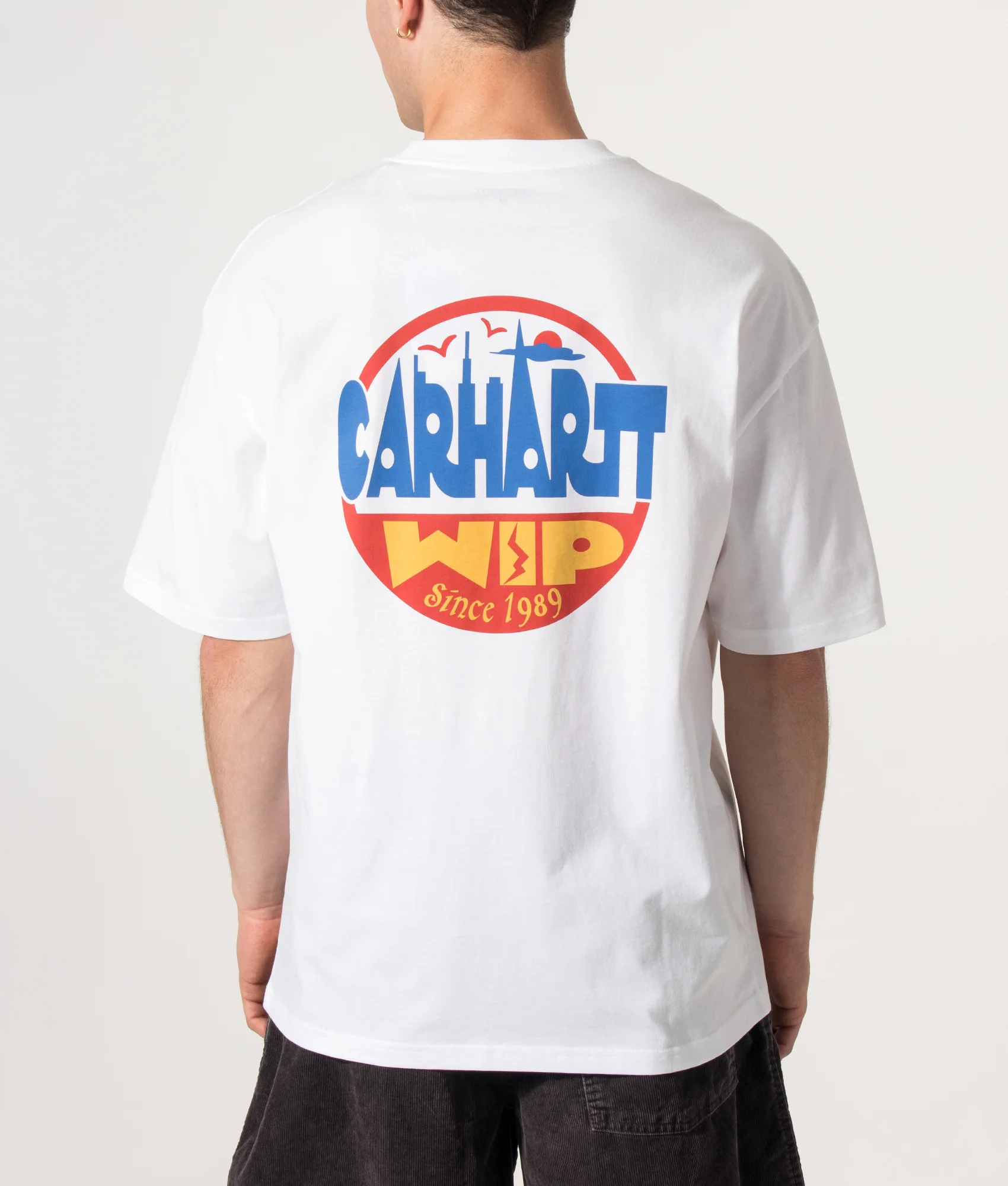 Oversized Fit Luggage Label T-Shirt - Image 4