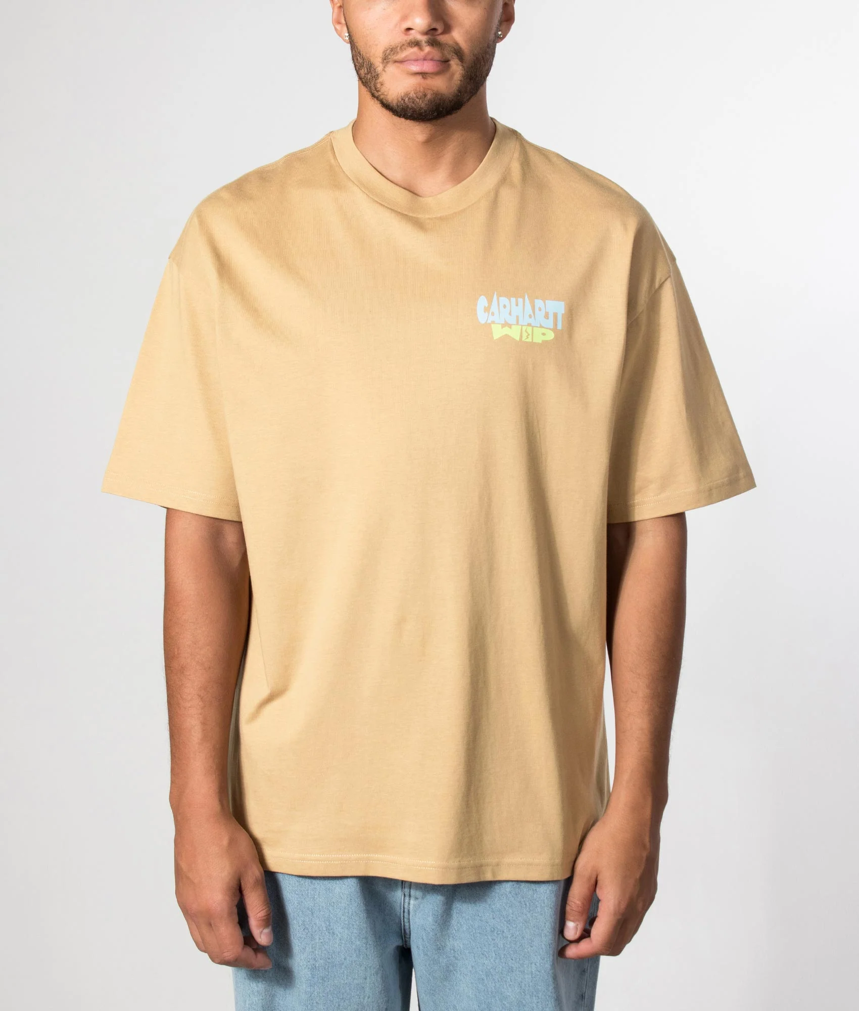 Oversized Fit Luggage Label T-Shirt - Image 2