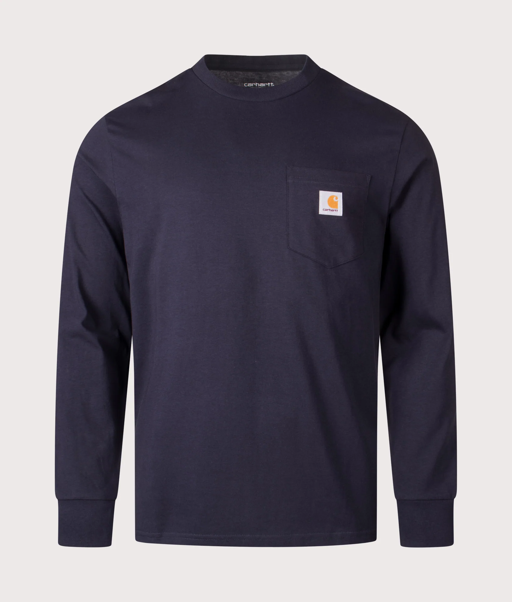 Regular Fit Pocket Long Sleeve T-Shirt