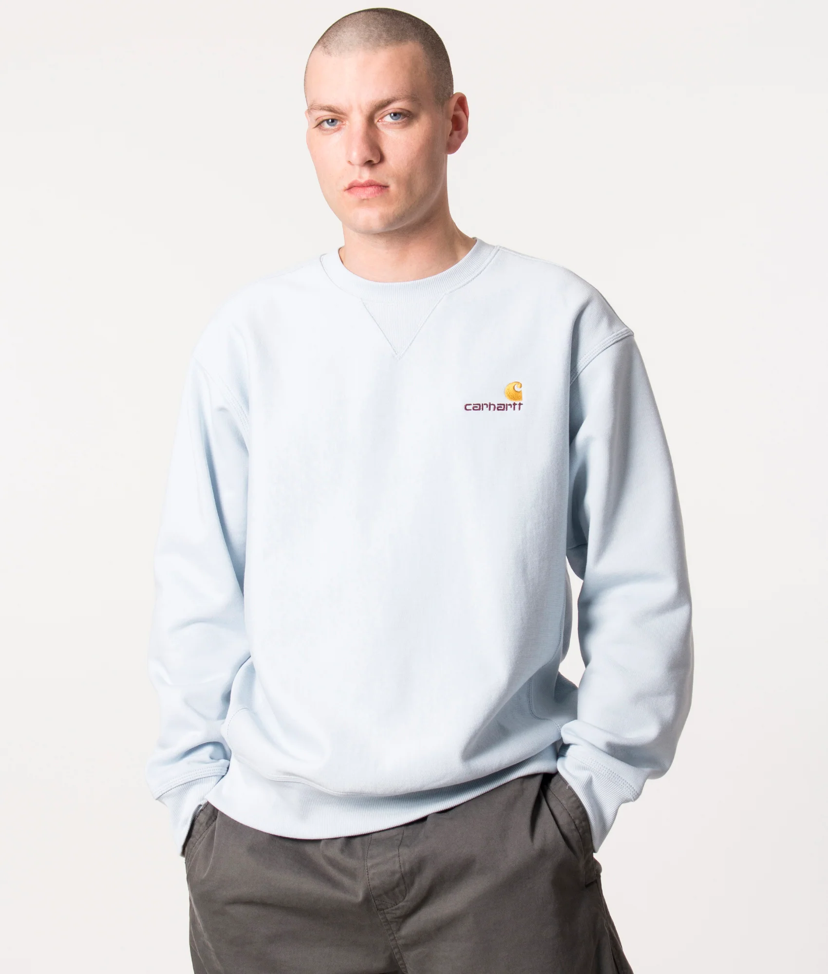 Loose Fit American Script Sweatshirt
