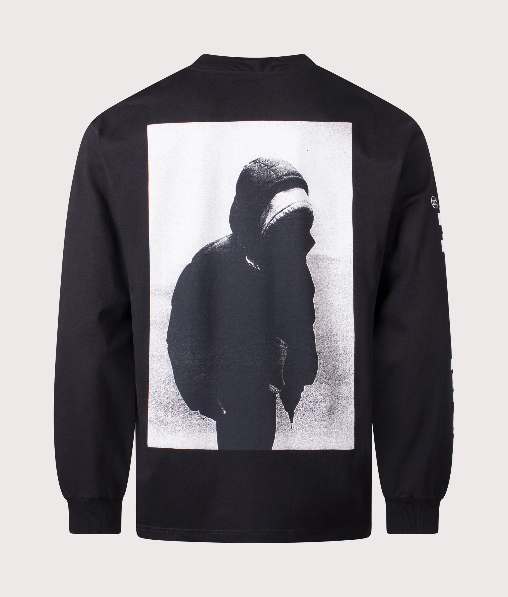 Loose Fit Archive Script Long Sleeve T-Shirt