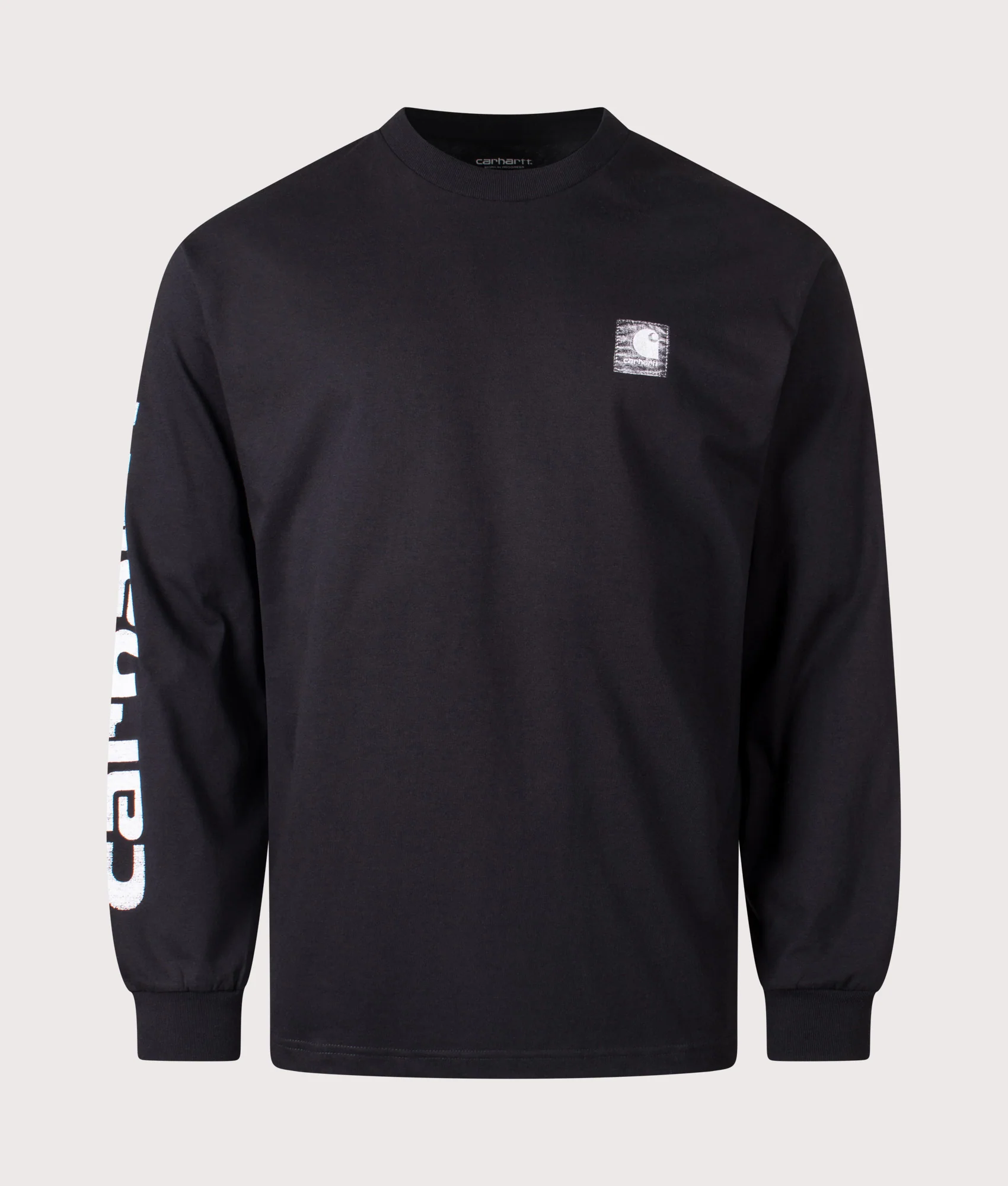 Loose Fit Archive Script Long Sleeve T-Shirt - Image 3