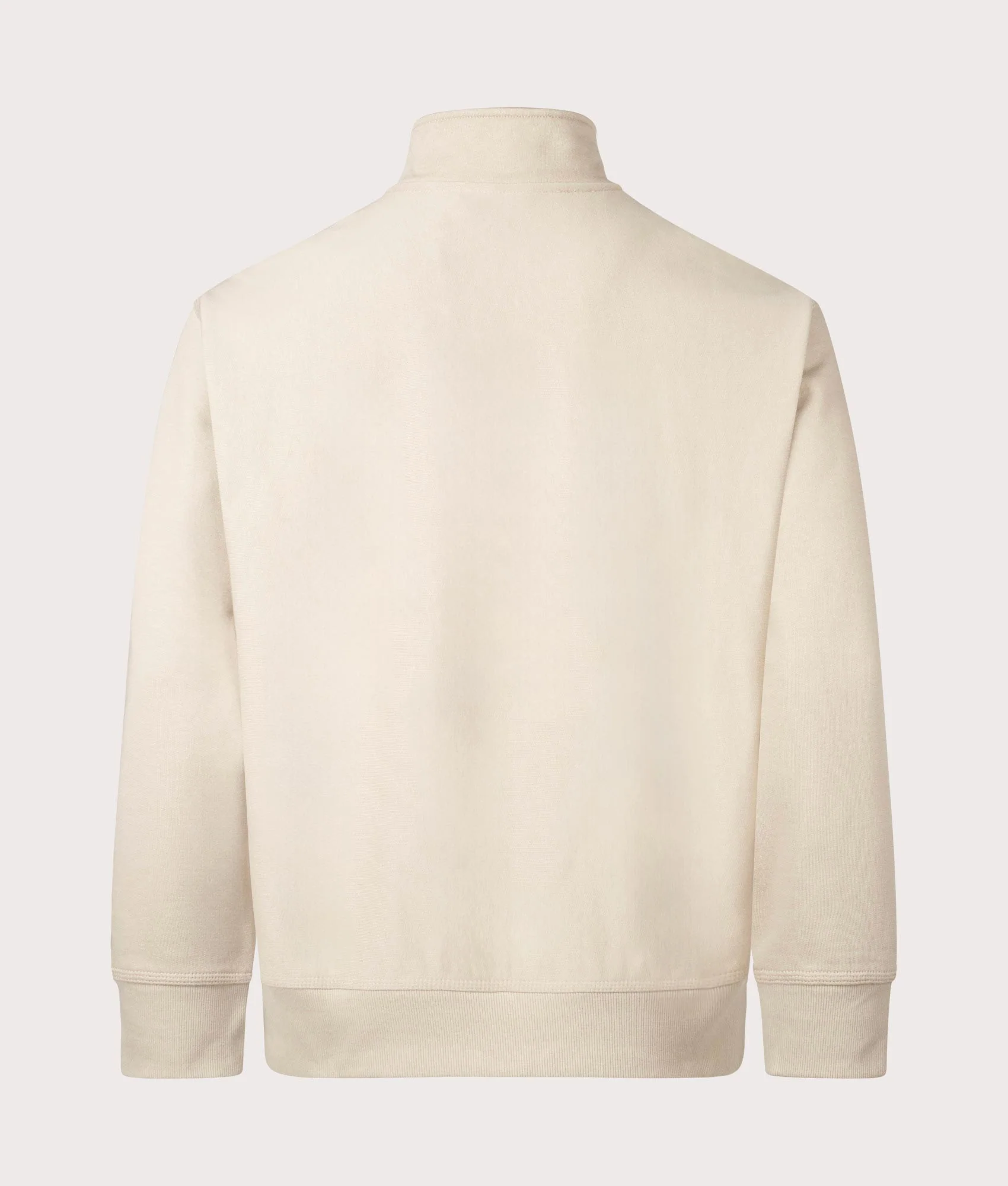 Loose Fit Quarter Zip American Script Sweatshirt - Image 3
