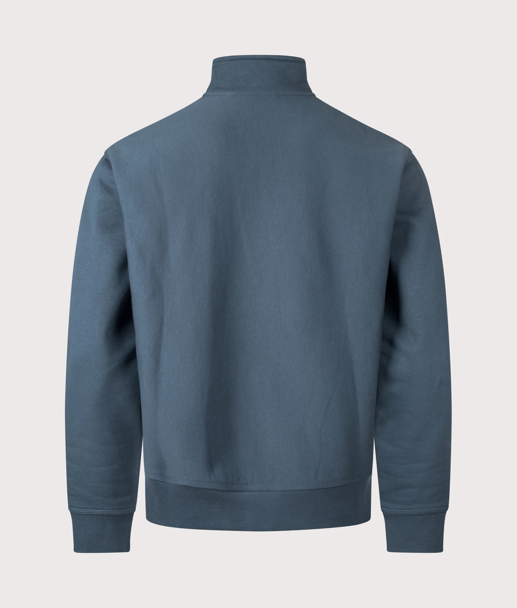 Loose Fit Quarter Zip American Script Sweatshirt - Image 3