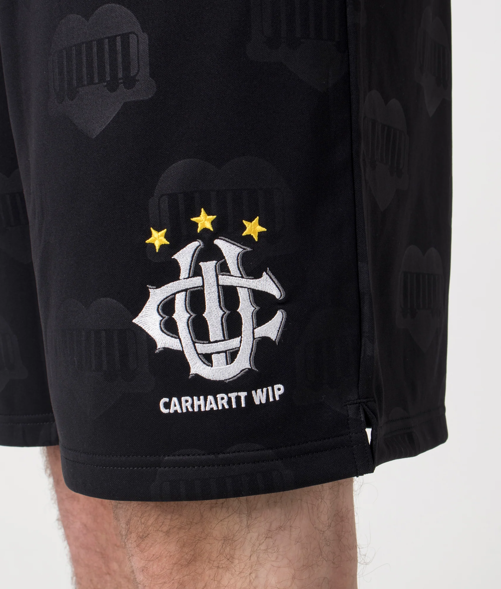 Relaxed Fit Hartt Football Shorts - Image 2