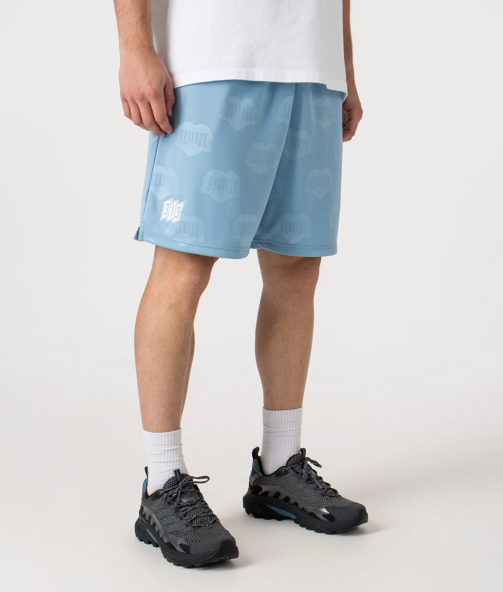 Relaxed Fit Hartt Football Shorts - Image 3