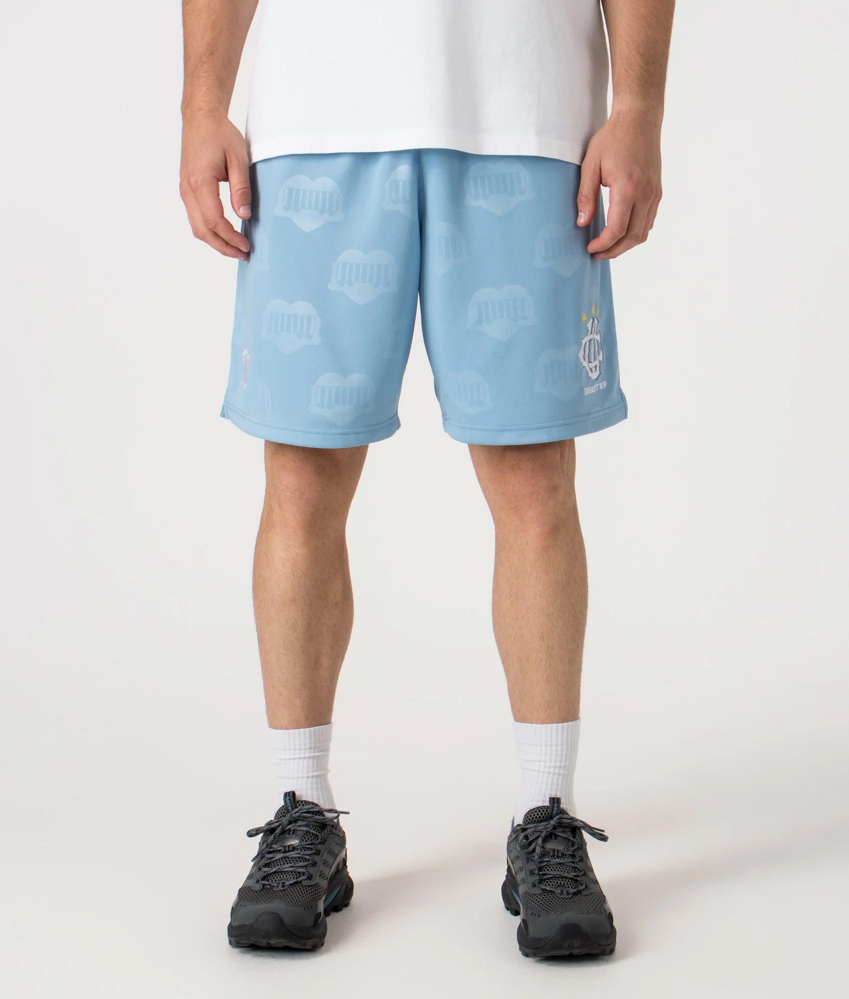 Relaxed Fit Hartt Football Shorts - Image 5