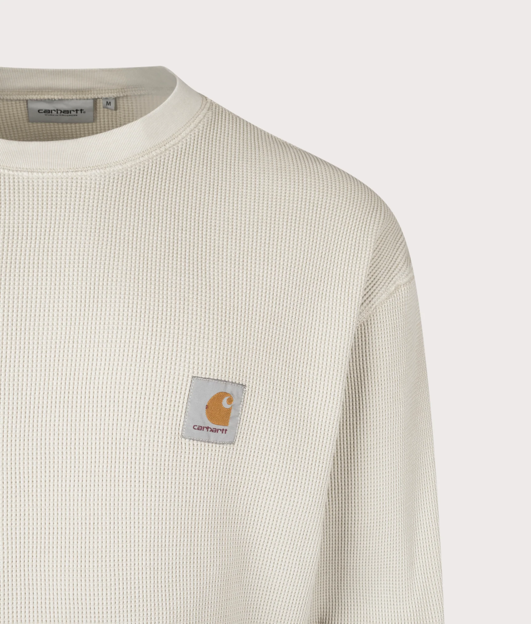 Loose Fit Long Sleeve Vista Waffle T-Shirt - Image 2