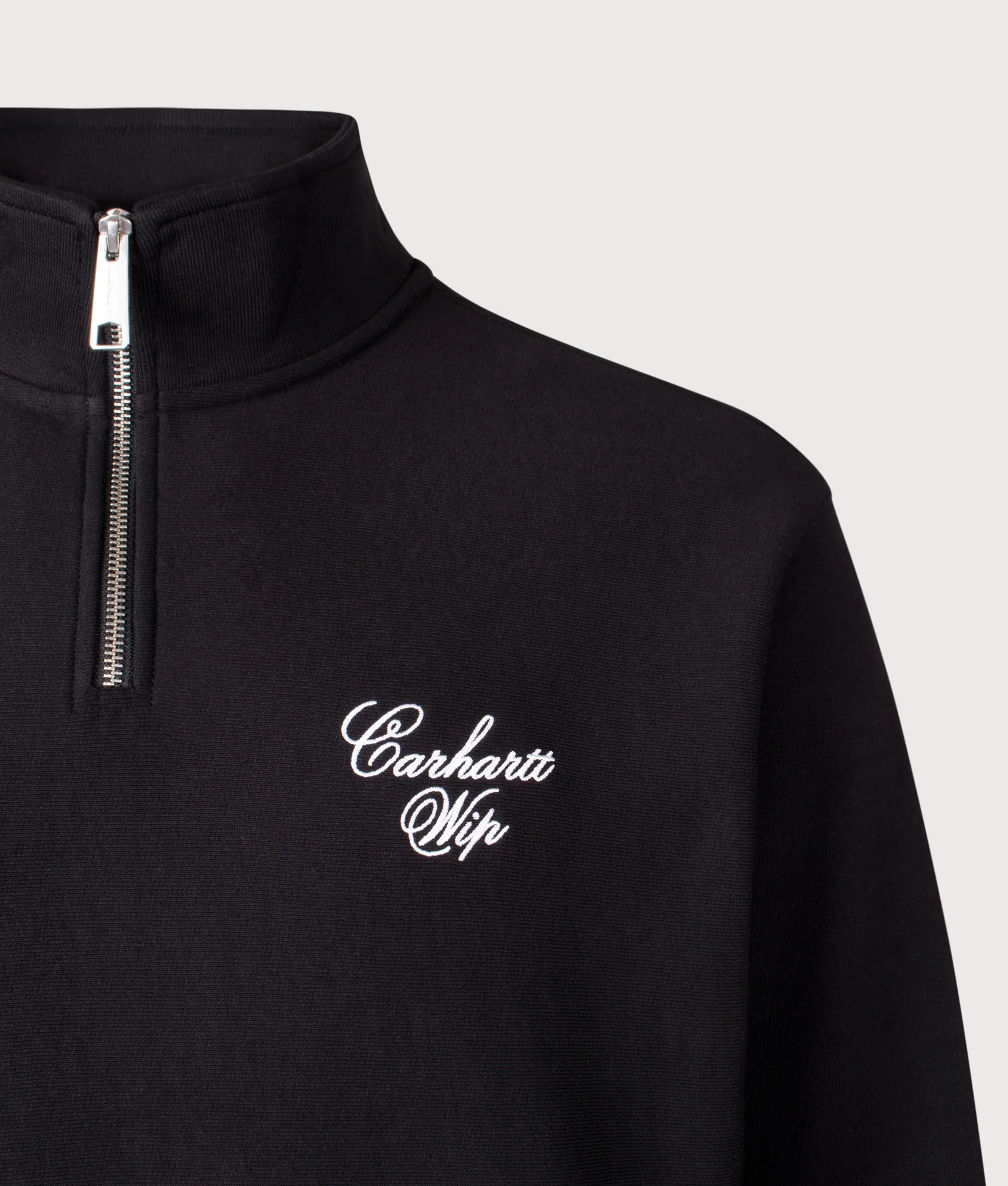 Loose Fit Longhand Half Zip Sweatshirt - Image 2