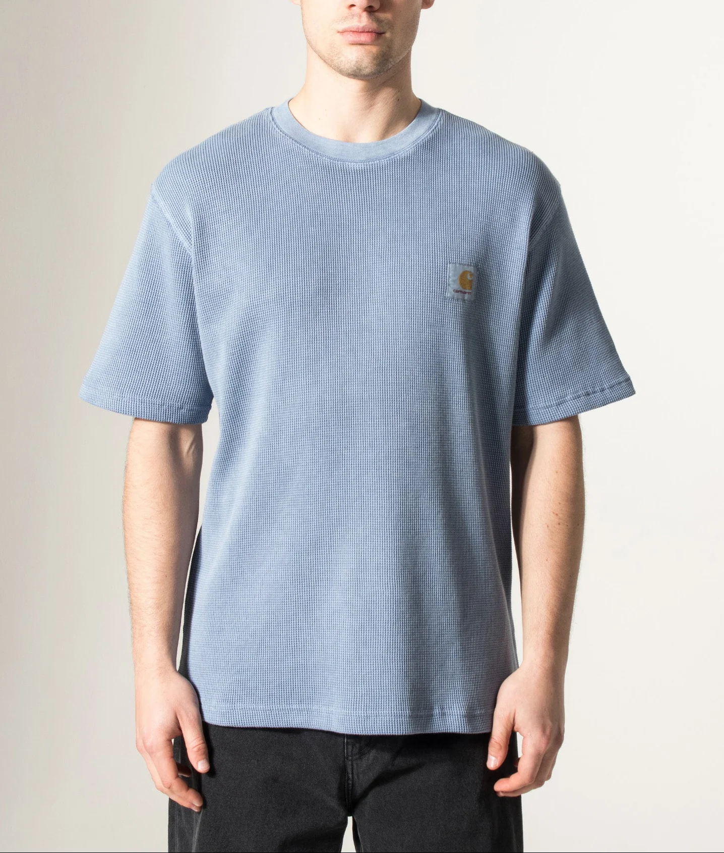 Loose Fit Nelson Waffle T-Shirt (Fits big to size) - Image 2