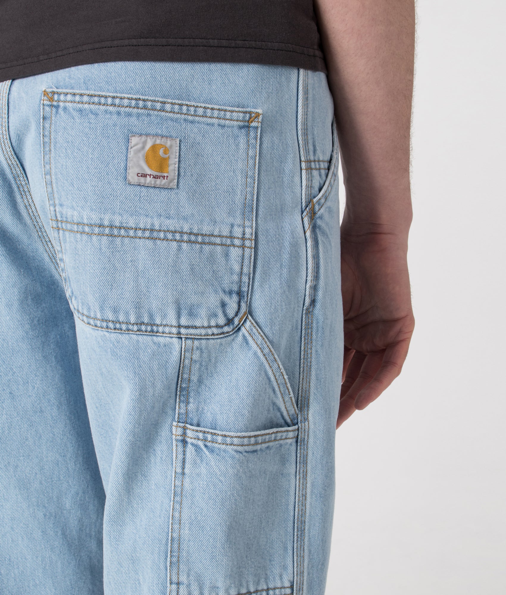 Relaxed Fit Single Knee Pants - Image 2