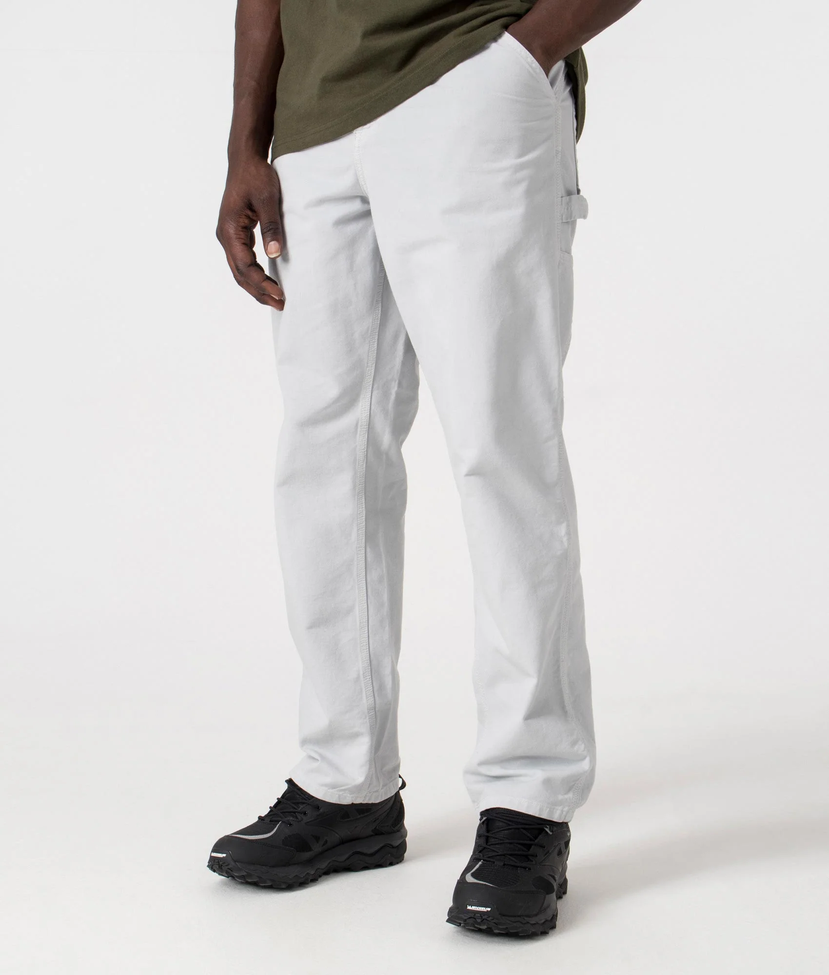 Relaxed Fit Single Knee Pants - Image 3
