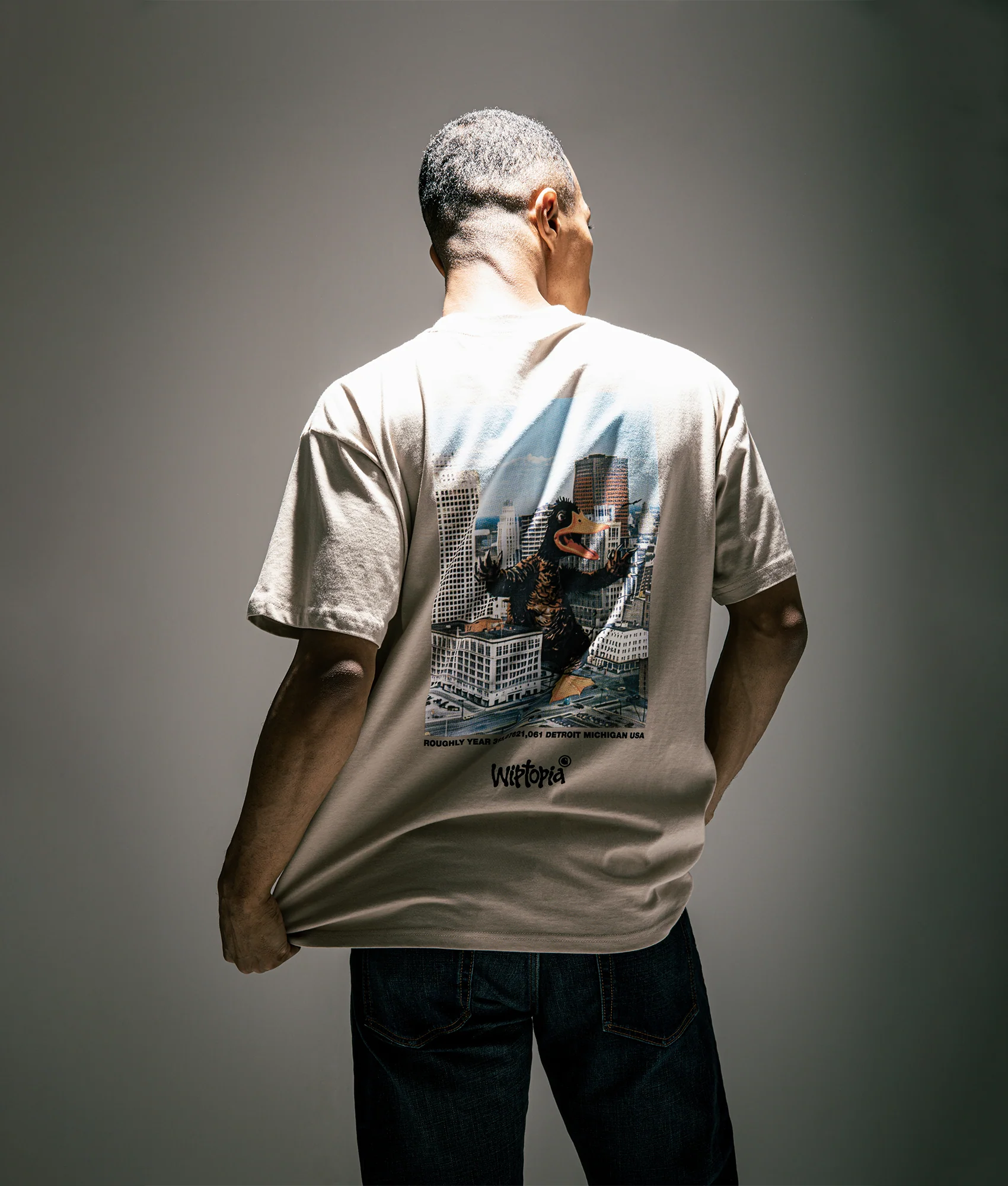 Loose Fit Wiptopia T-Shirt - Image 2