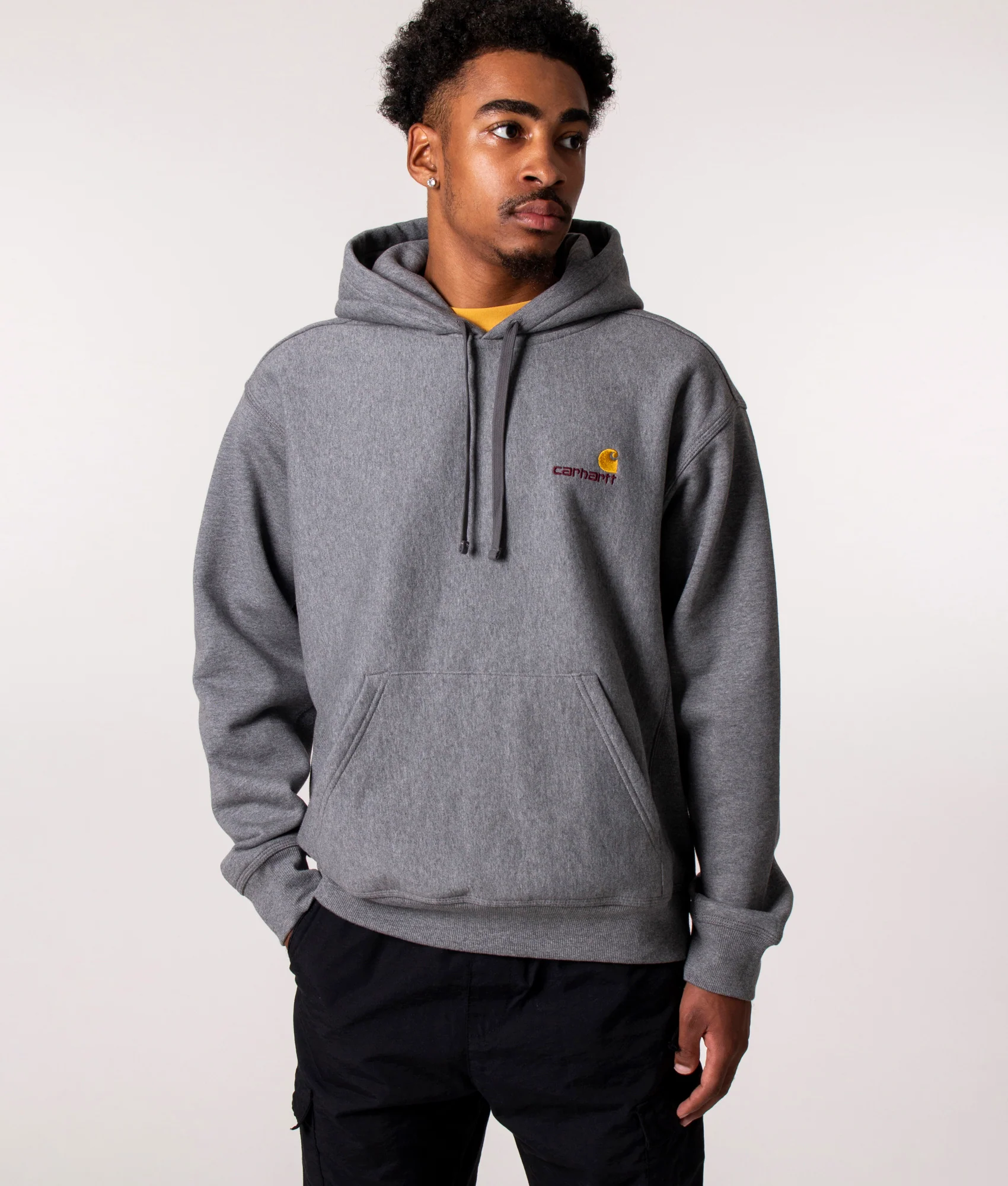 Loose Fit American Script Hoodie