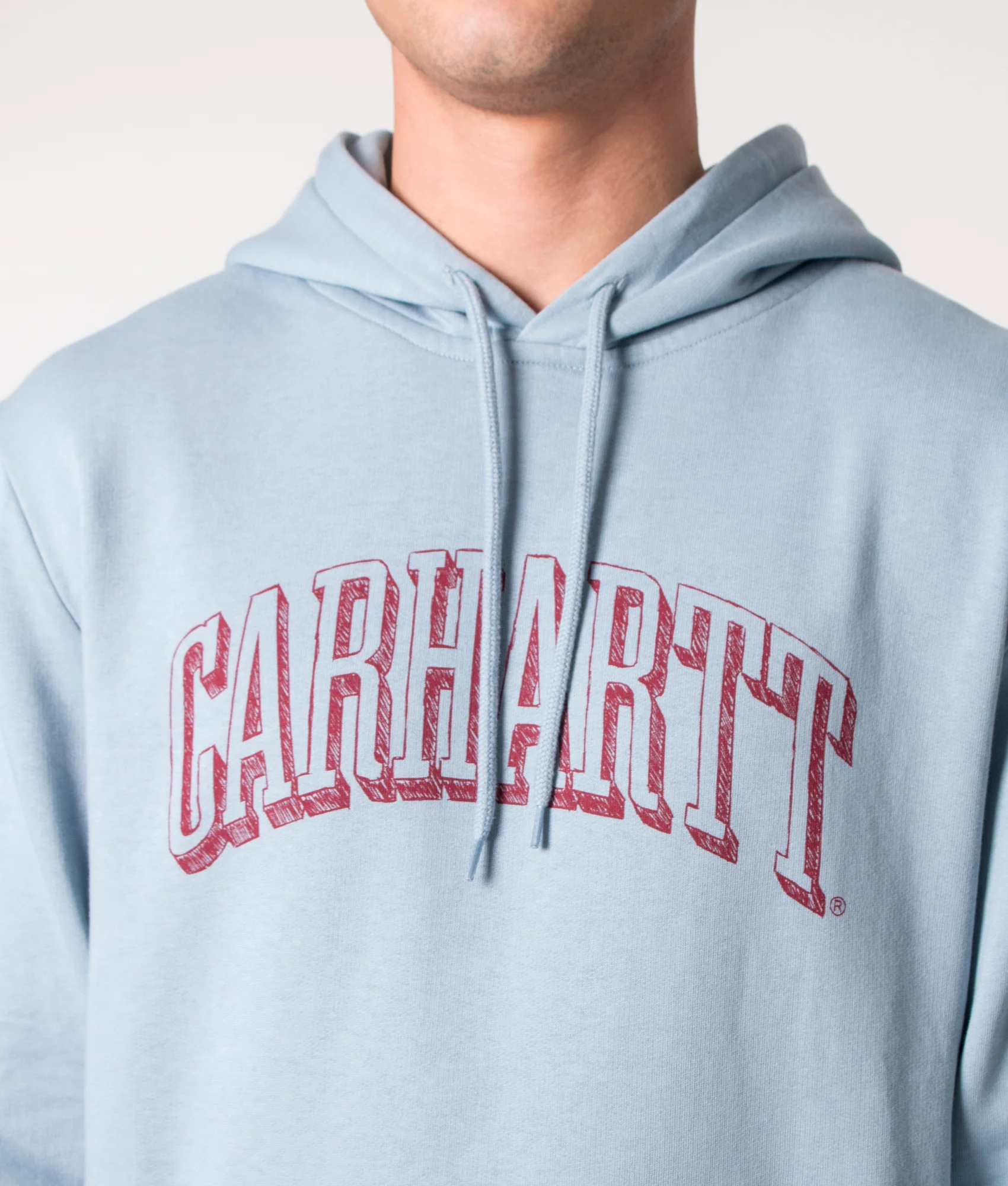 Loose Fit Scrawl Logo Hoodie - Image 2