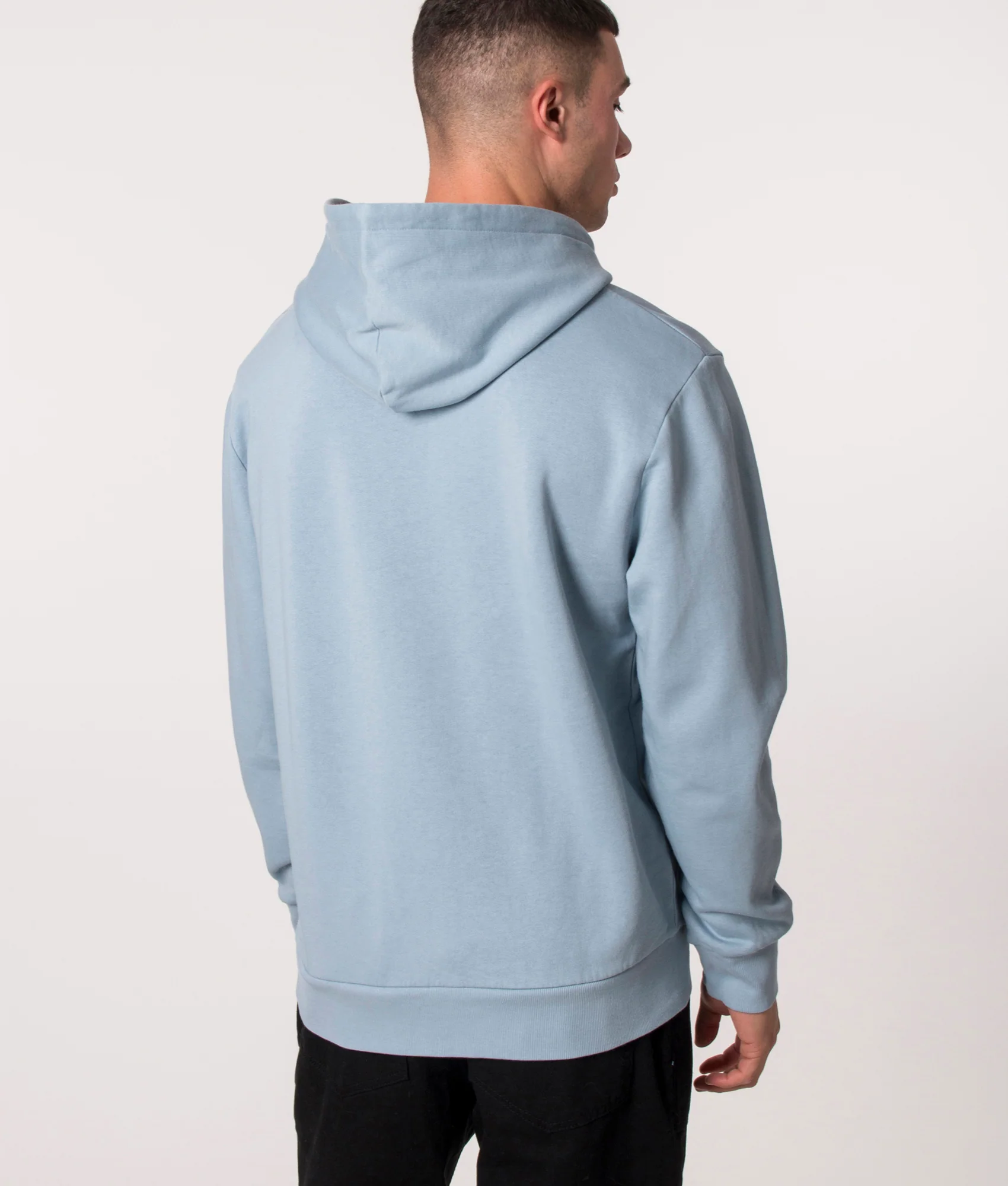 Loose Fit Scrawl Logo Hoodie - Image 3