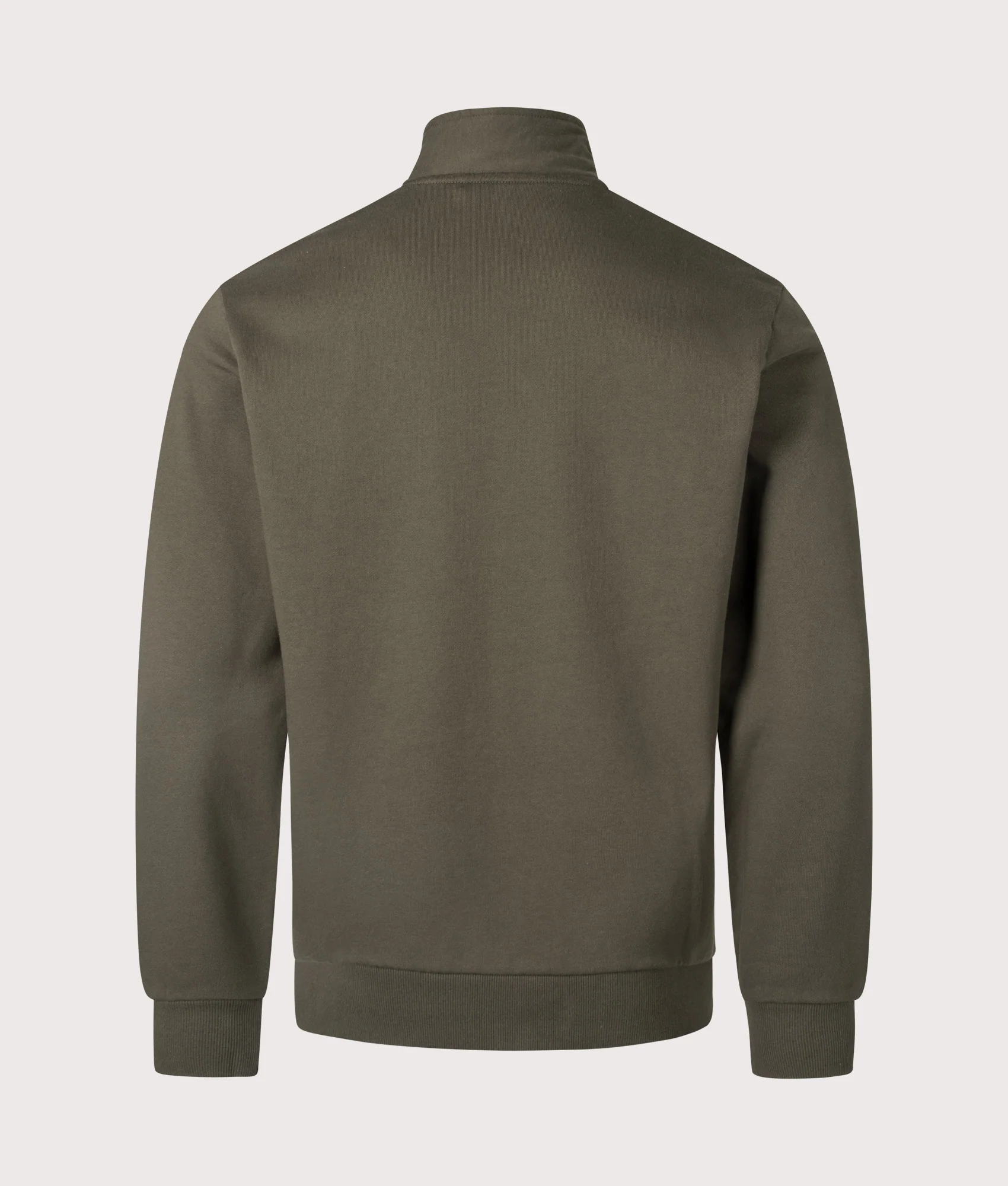 Script Embroidery Zip Through Sweatshirt - Image 3