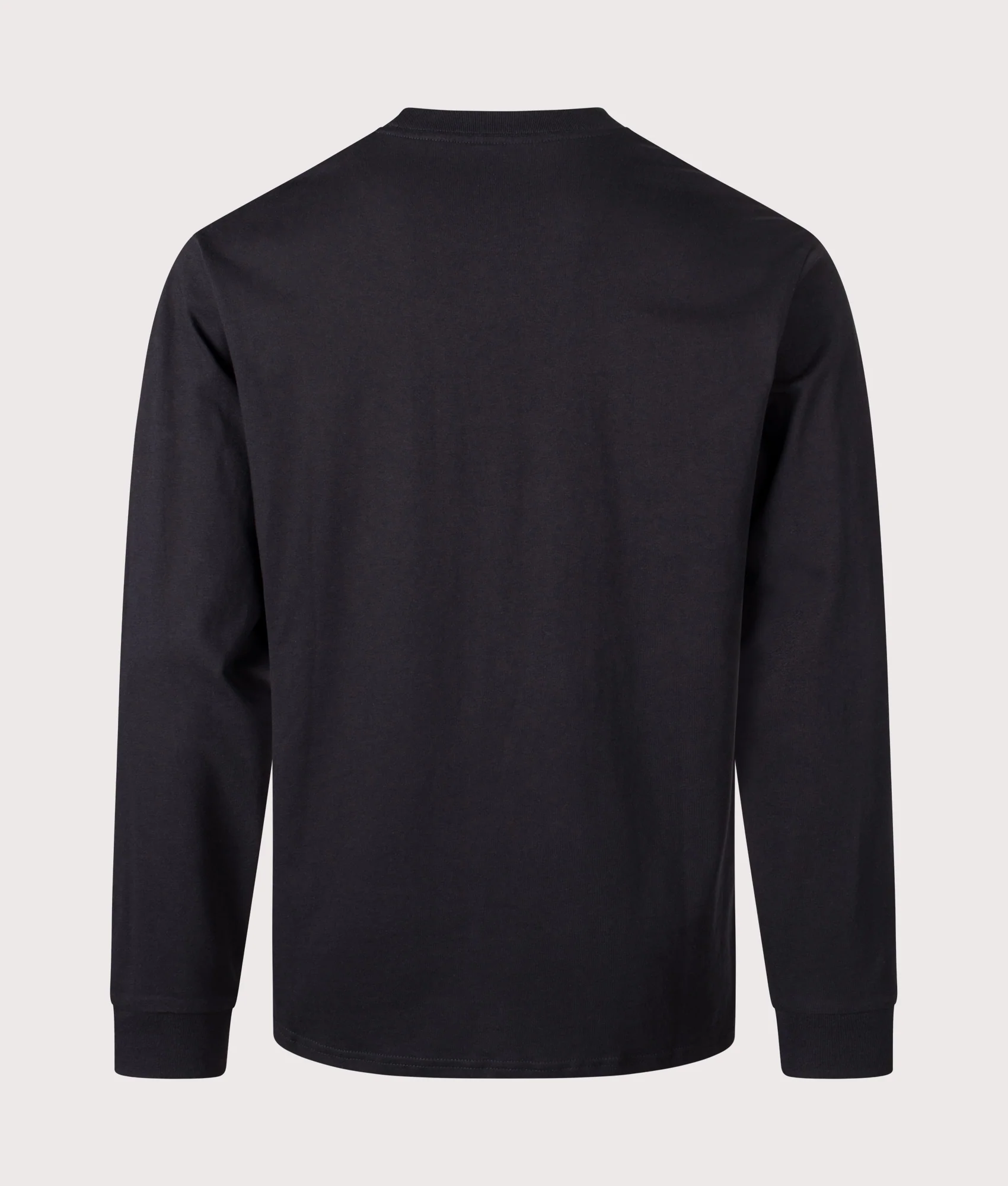 Loose Fit Embroidery Long Sleeve T-Shirt - Image 3