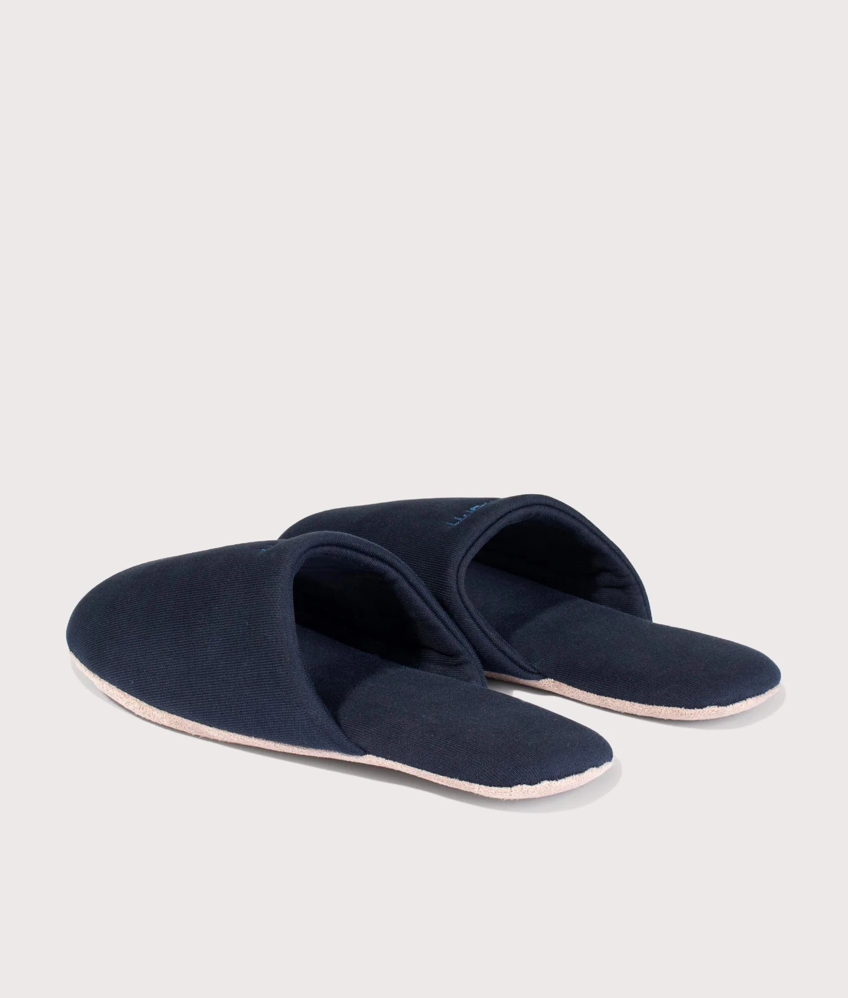 Script Embroidery Slippers - Image 3