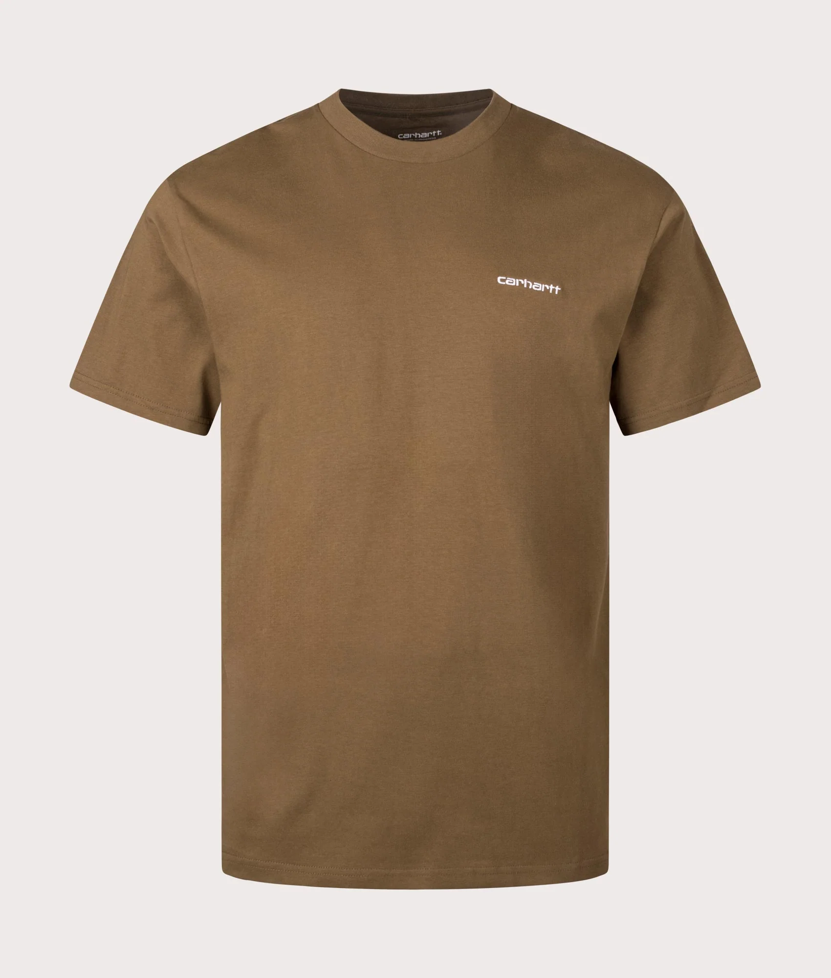Loose Script Embroidery T-Shirt