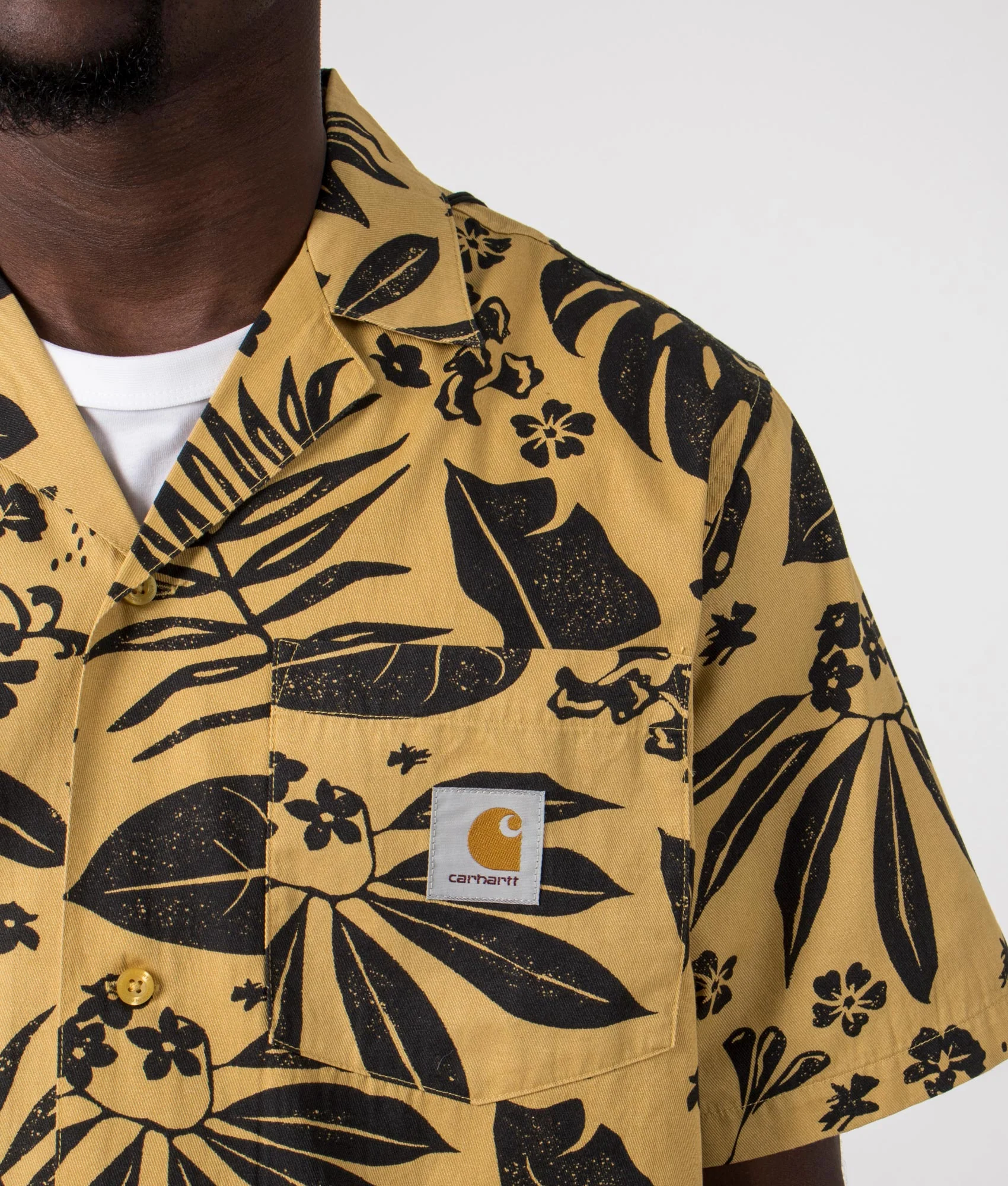Short Sleeve Woodblock Shirt - Image 3