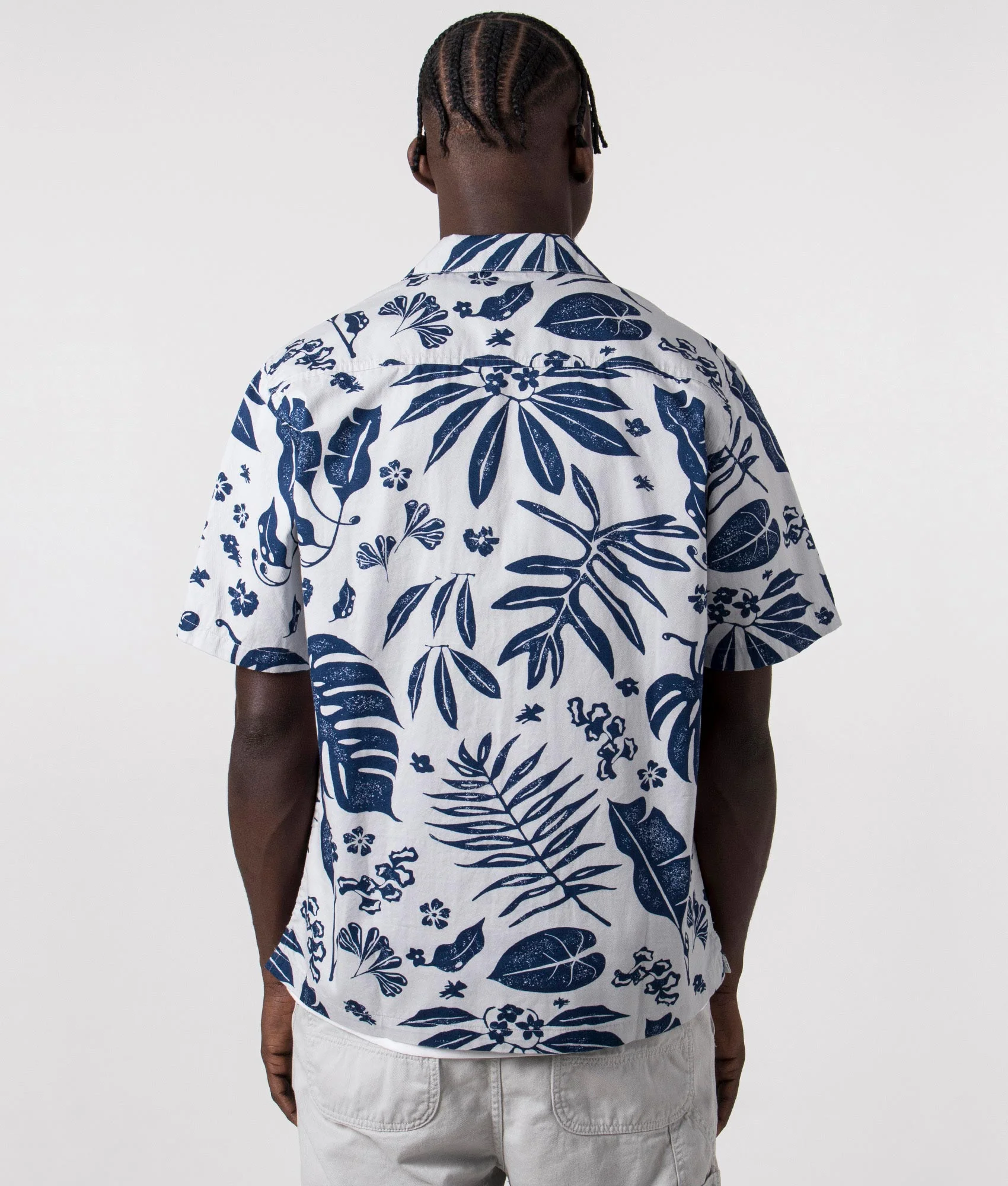 Short Sleeve Woodblock Shirt - Image 3
