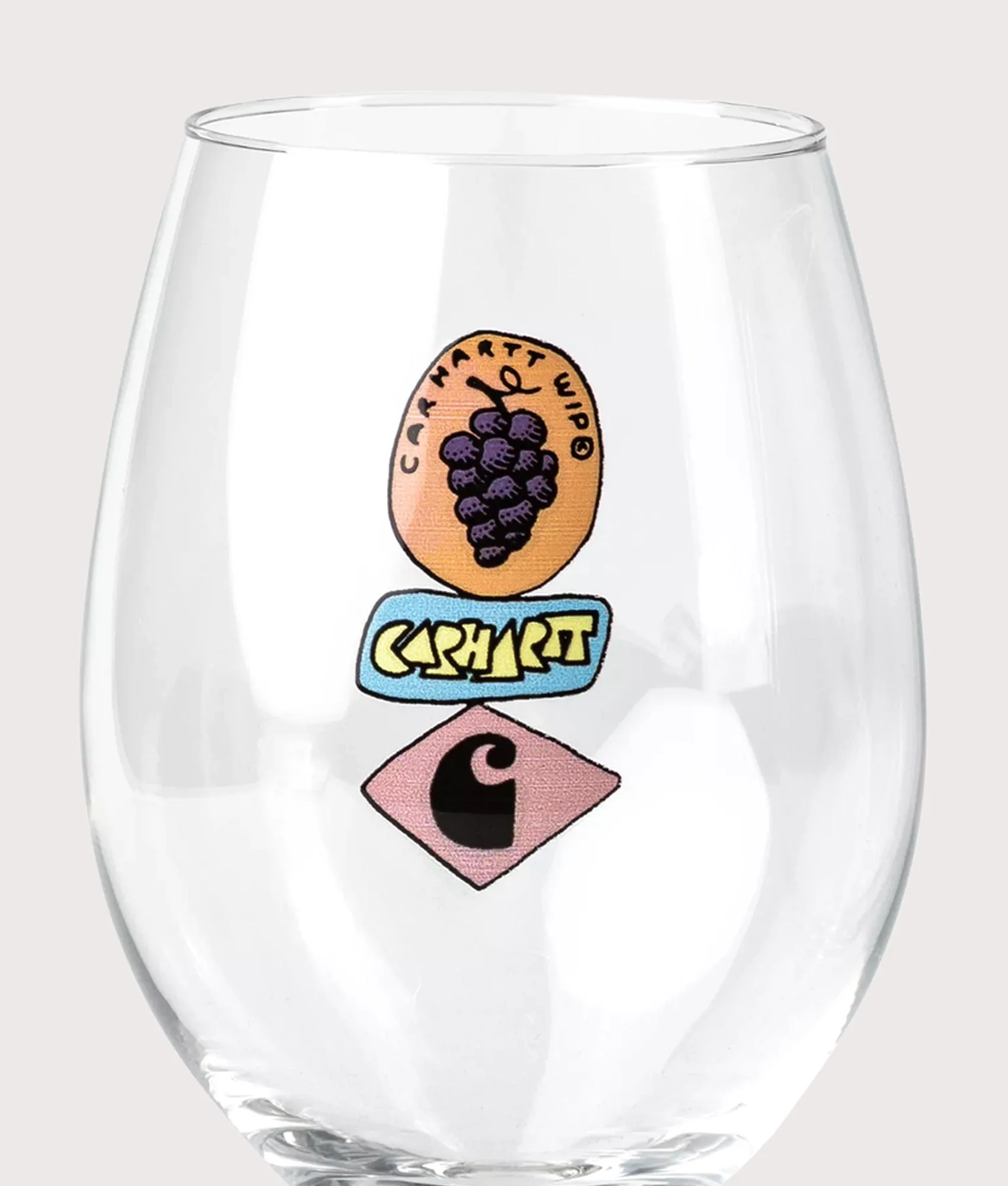 Stacked Grapes Wine Glass Set - Image 2